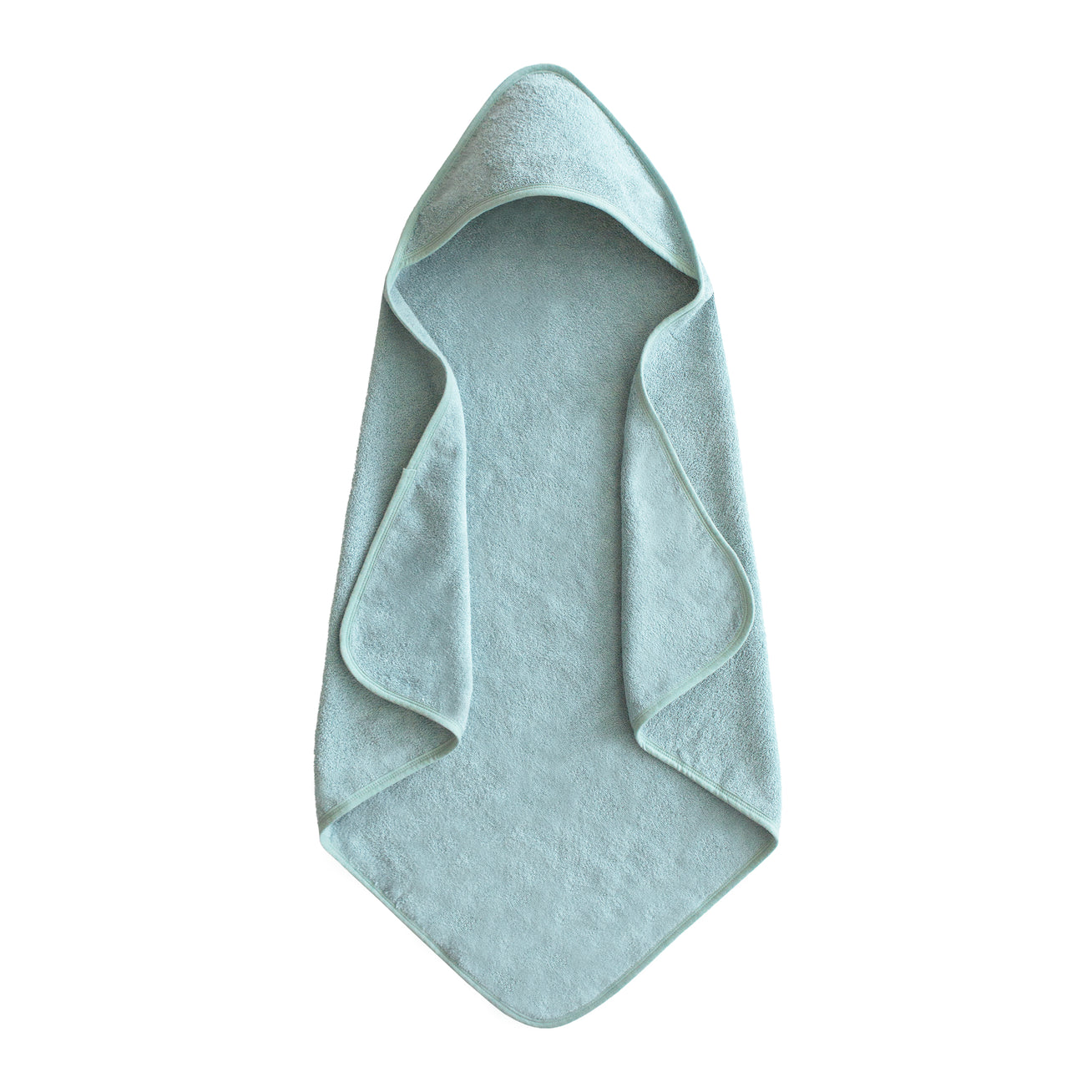 Mushie Organic Cotton Baby Hooded Towel - Soft & Absorbent for Newborns, Infants & Toddlers - Perfect for Bath Time, Swimming & Beach Outings