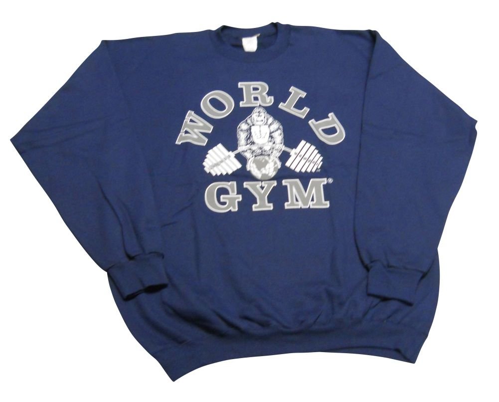World Gym Sweatshirt BSS01 - Premium Quality Workout Hoodie for Men & Women - Perfect for Gym, Running, and Casual Wear