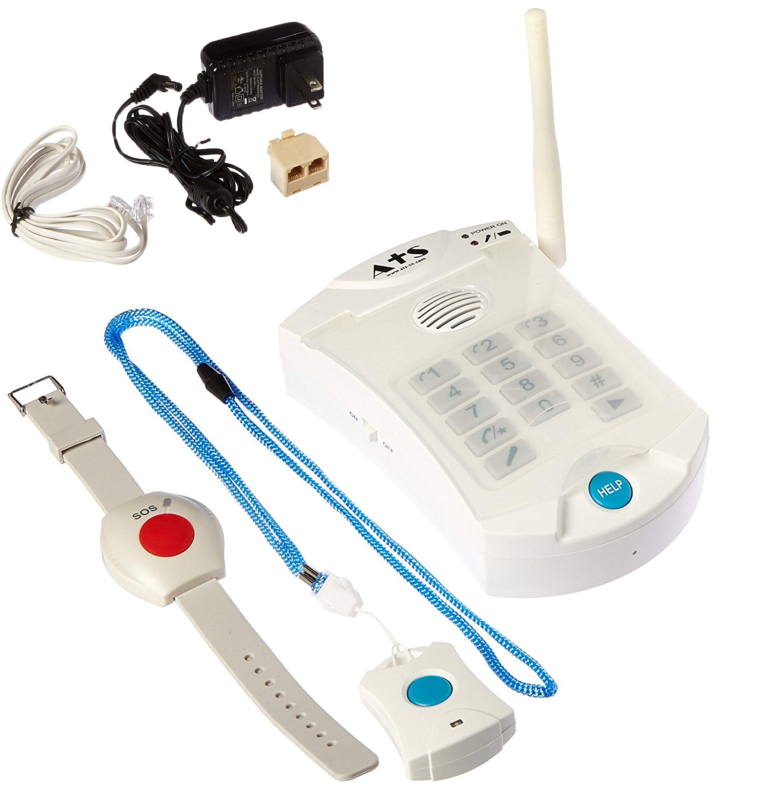 Life Guardian HD700 Medical Alert System - No Monthly Fees, Emergency SOS Button, Fall Detection & 24/7 Assistance - Ideal for Seniors, Disabled & Home Care Safety
