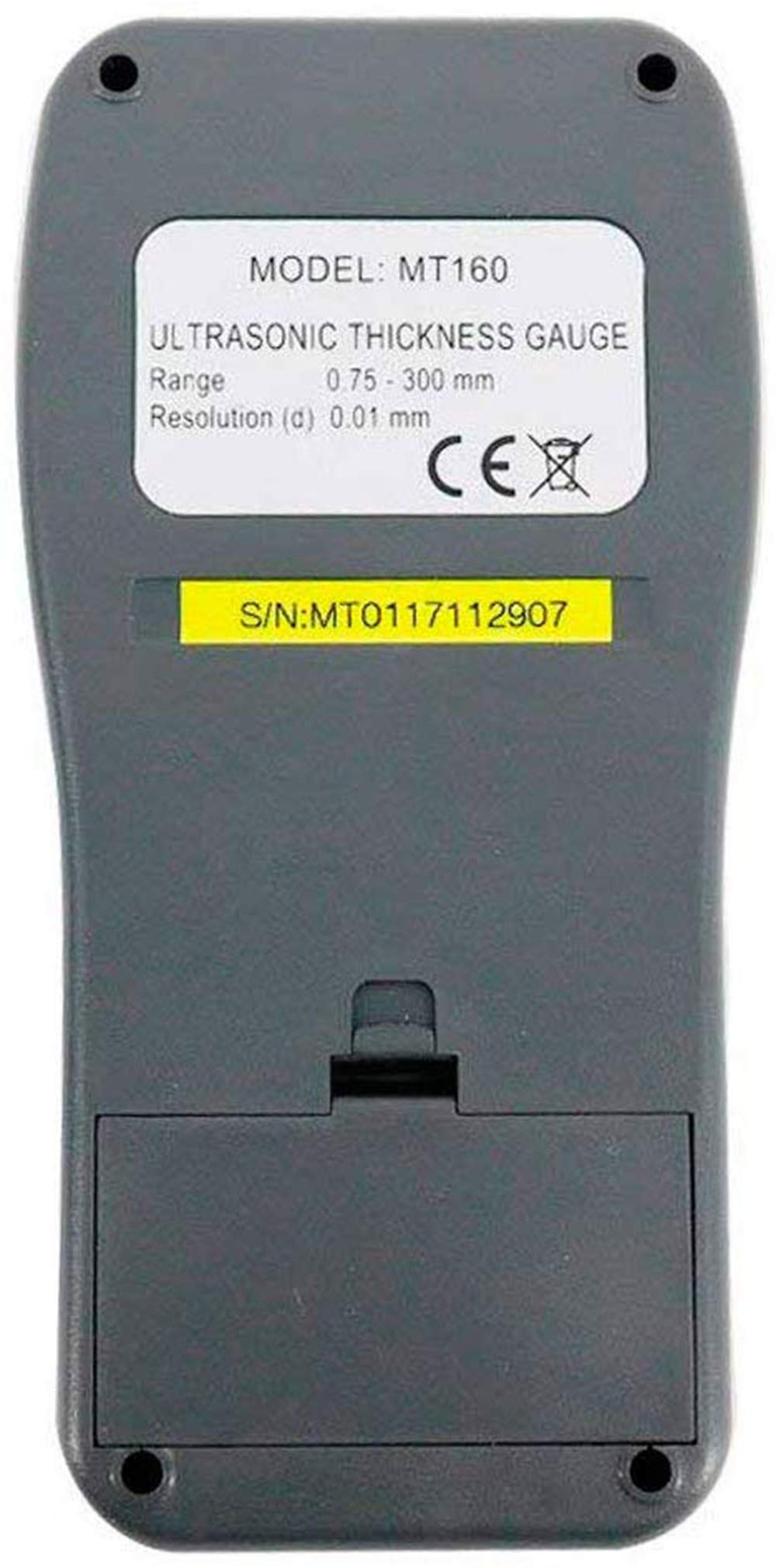 Professional Ultrasonic Thickness Gauge Tester 0.75-300mm (0.03-11.8inch) for Metal, Aluminum & Copper - High Precision 0.01mm Measurement - Ideal for Industrial Inspection, Pipeline Maintenance & Quality Control