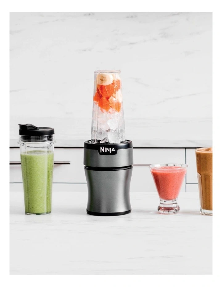 Ninja Nutri Blender Plus BN450ANZ 1000W Professional Countertop Blender - Silver | Perfect for Smoothies, Protein Shakes & Food Prep | Kitchen & Home Essentials