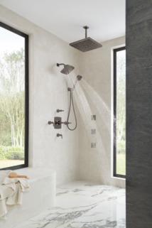 Allaria Sensori Volume Control Trim with Twist Lever Handle in Polished Nickel - T66667 BNX by Brizo - Perfect for Modern Bathroom and Kitchen Faucet Upgrades