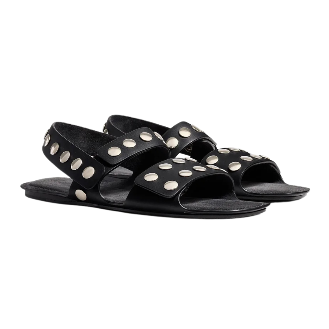 Boden Studded Sandal - Stylish Women's Fashion Sandals with Metal Studs | Perfect for Summer Outfits, Beach Vacations & Casual Wear