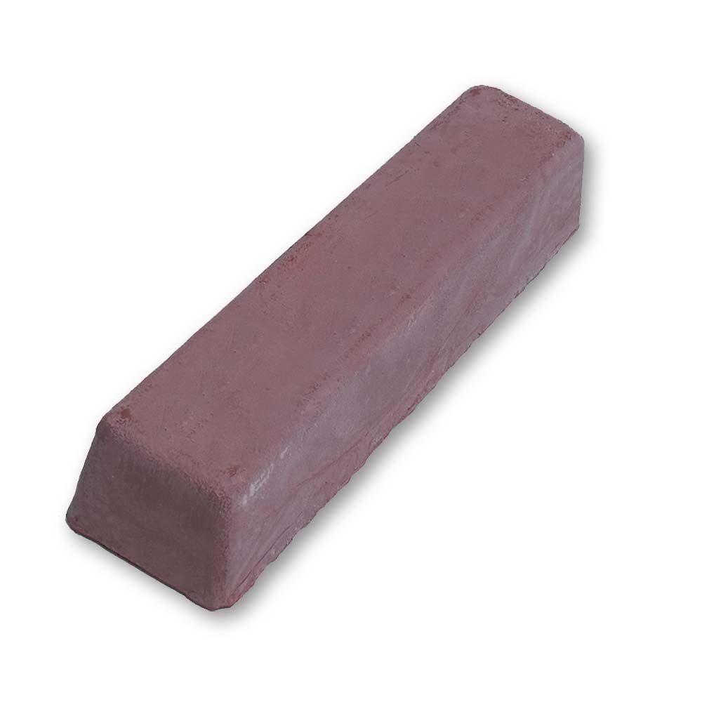 Premium Red Rouge Polishing Compound Bar - 5.75 oz (4.75