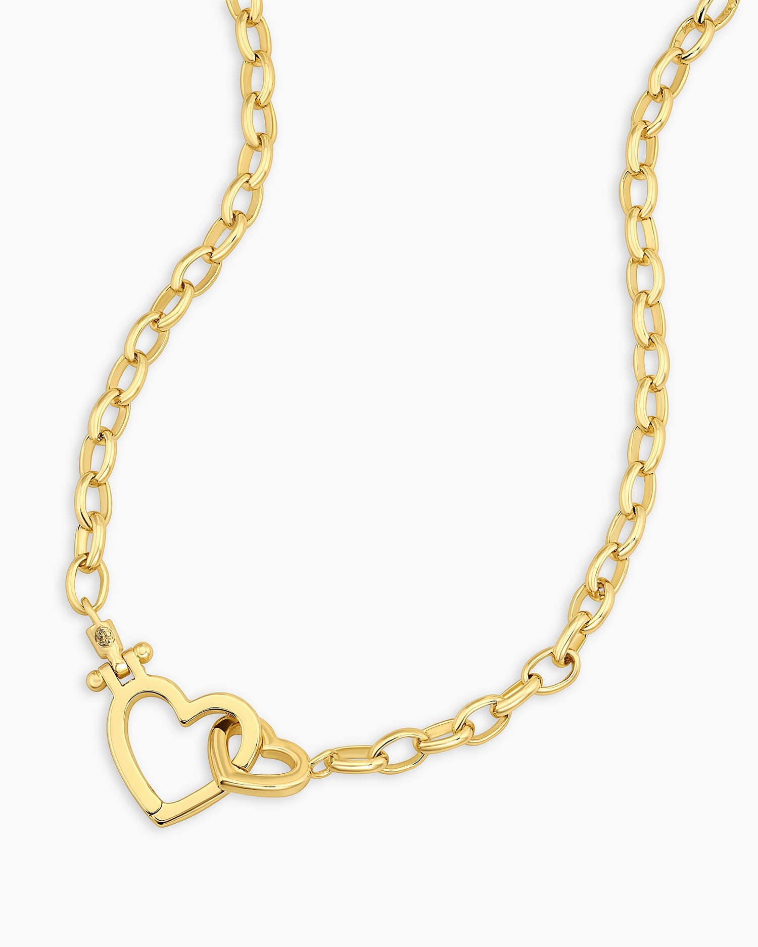 Parker Heart Necklace for Women - Sterling Silver Heart Pendant with 18