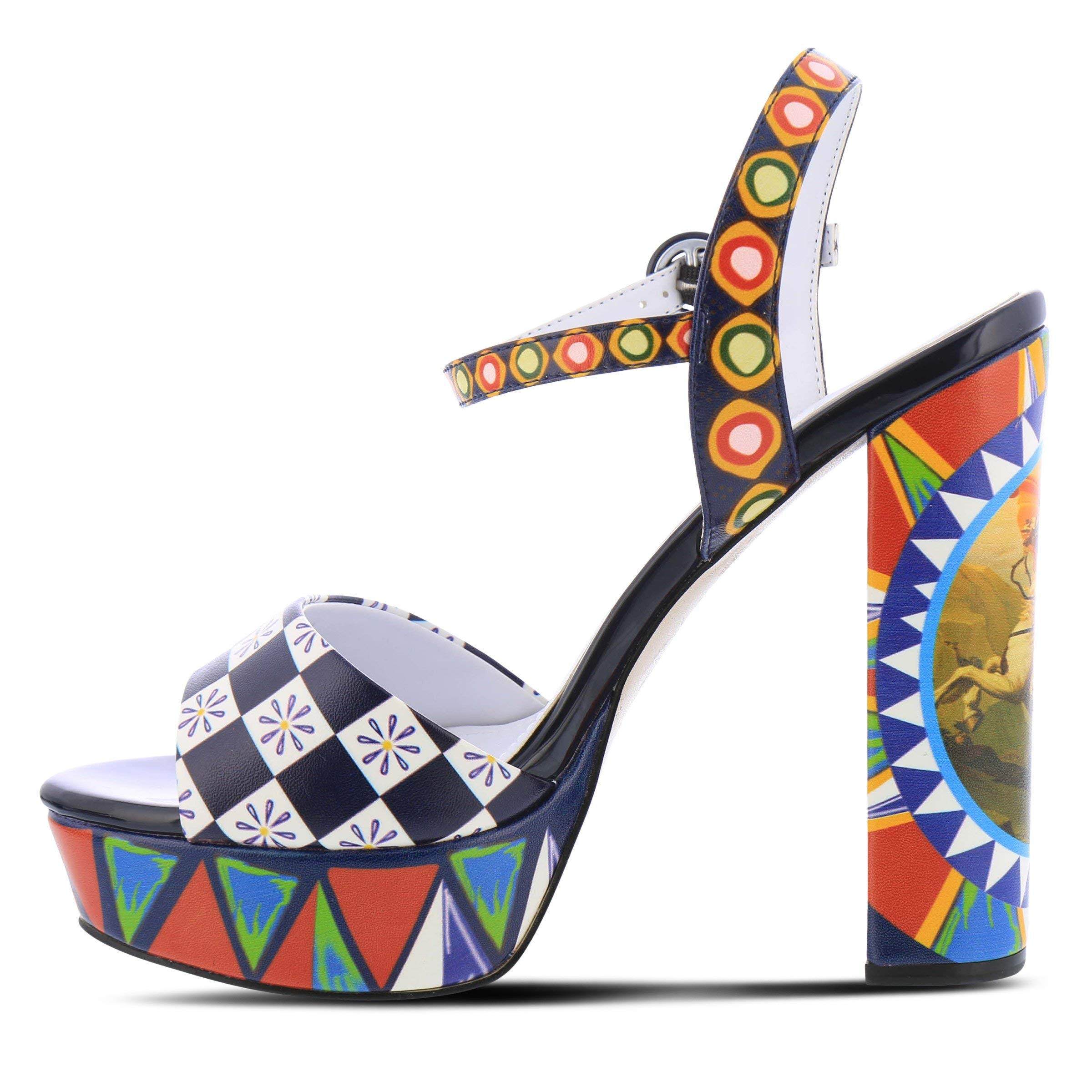Azura Women's Comfortable Charger Heeled Sandals - Fashionable Summer Dress Sandals for Weddings, Parties & Outdoor Events