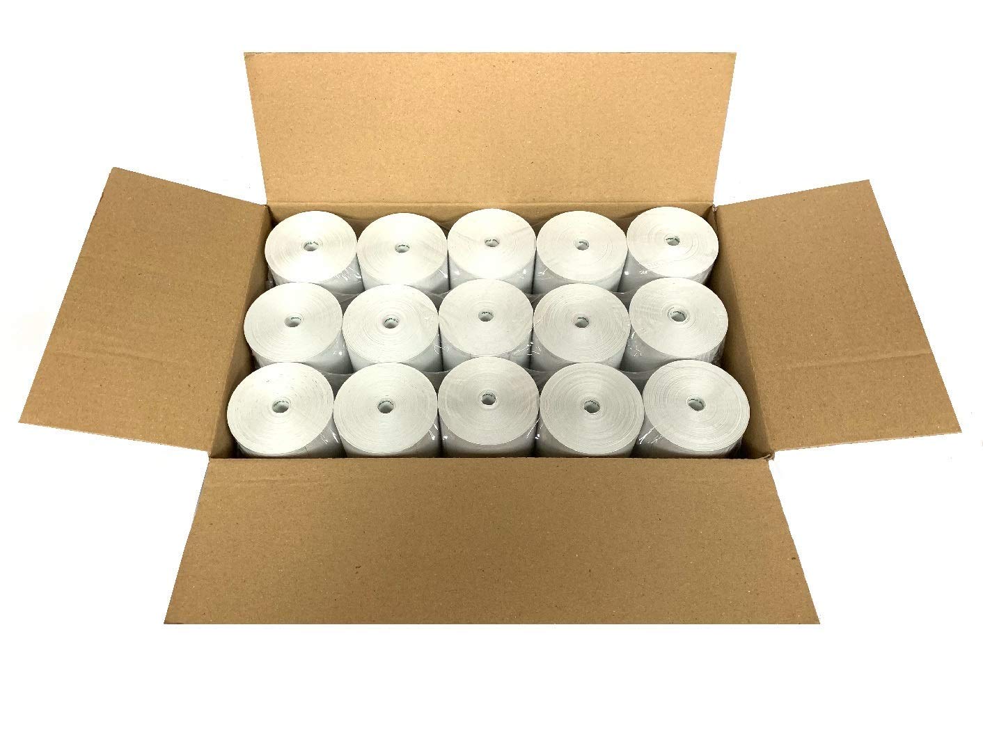3 1/8 x 190 Thermal Receipt Paper Rolls - Compatible with Clover, Square, Toast POS Systems & TM-T88/TSP Printers (30 Rolls) - Ideal for Retail Stores, Restaurants & Small Businesses