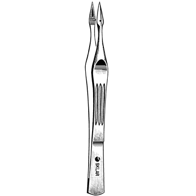 Carmalt Splinter Forceps 4 1/4
