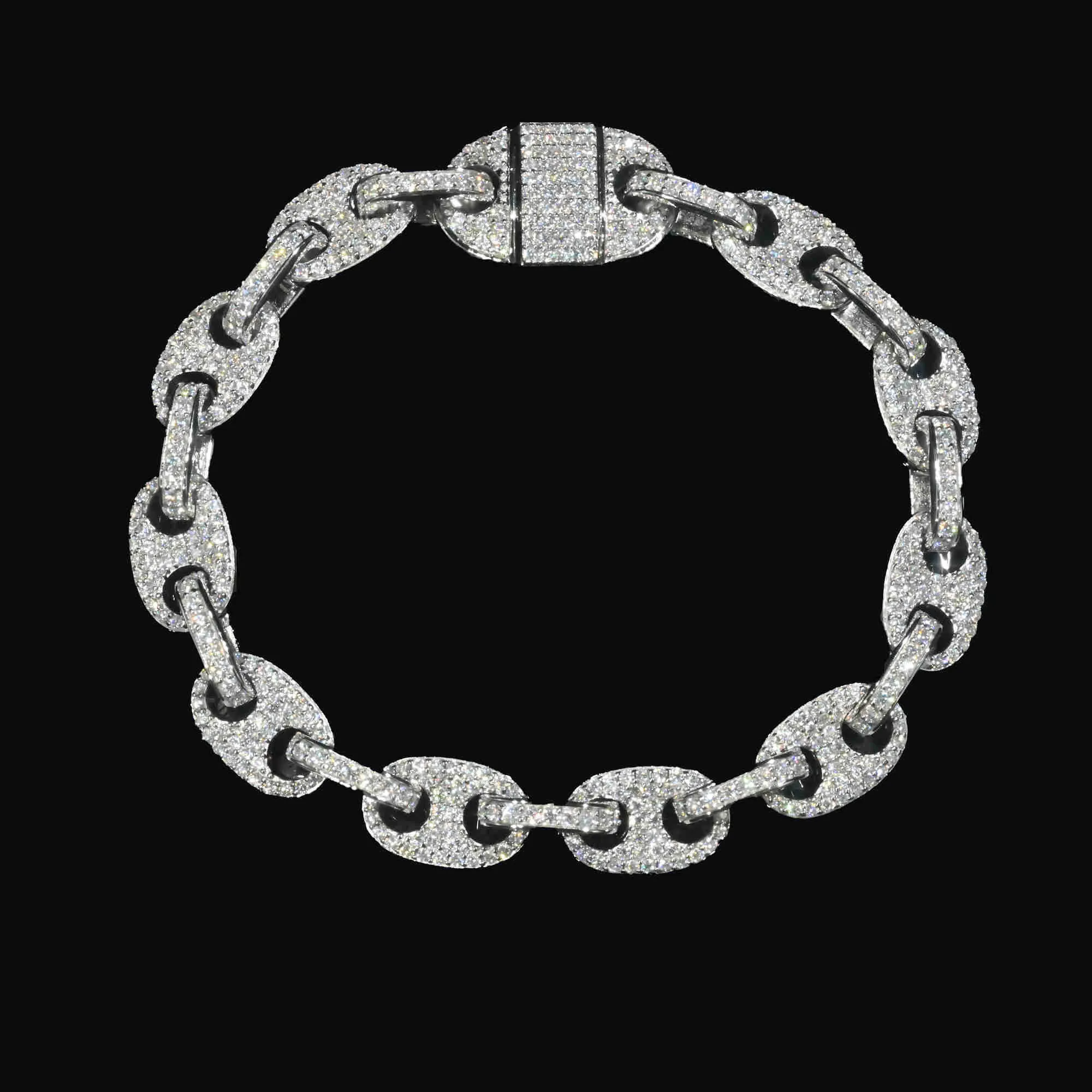 8.5 Carat Diamond-Cut Moissanite Bracelet for Women - Elegant Tennis Bracelet for Weddings, Anniversaries & Special Occasions