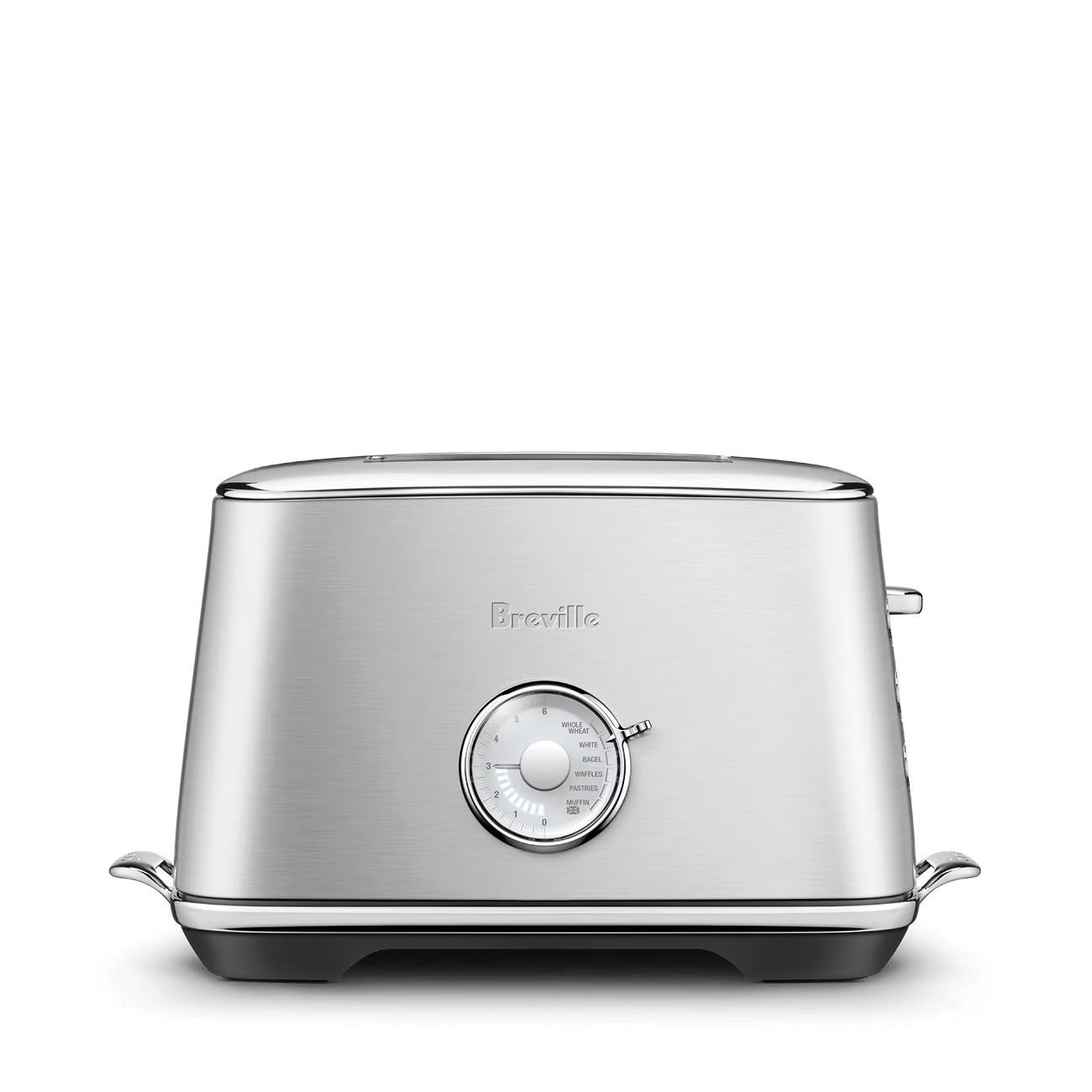 Breville Toast Select Luxe 4-Slice Toaster - Stainless Steel, Wide Slots, 6 Shade Settings - Perfect for Bagels, Waffles & Artisan Bread - Ideal for Breakfast, Brunch & Family Dining