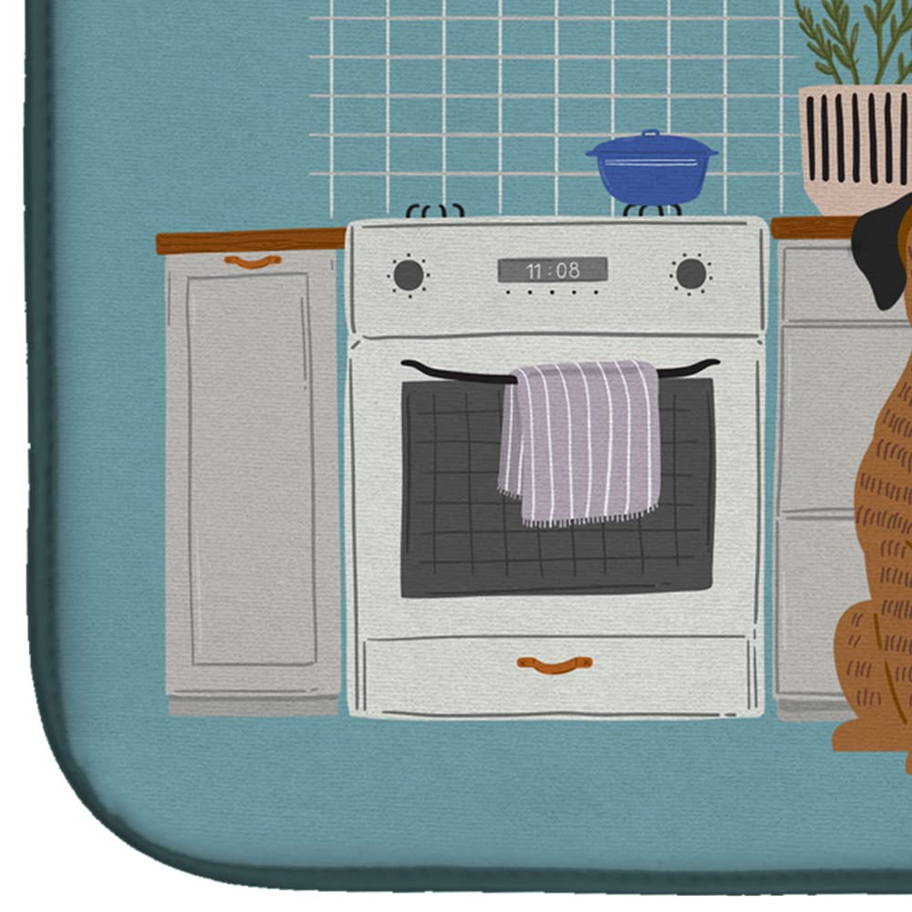 Absorbent Dish Drying Mat for Kitchen Counter - 14x21