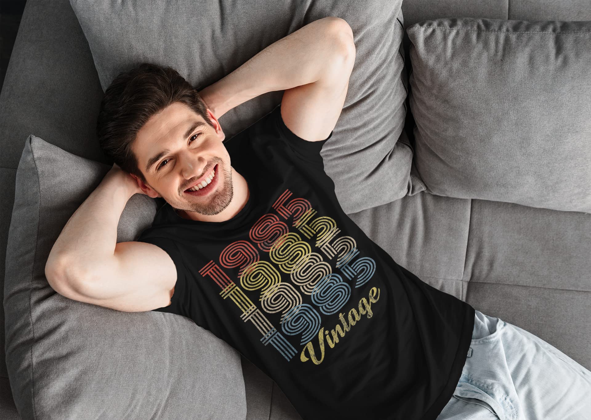 Vintage 1985 Retro 40th Birthday T-Shirt for Men - Funny 1980s Themed Gift - Perfect for 40th Birthday Parties & Milestone Celebrations