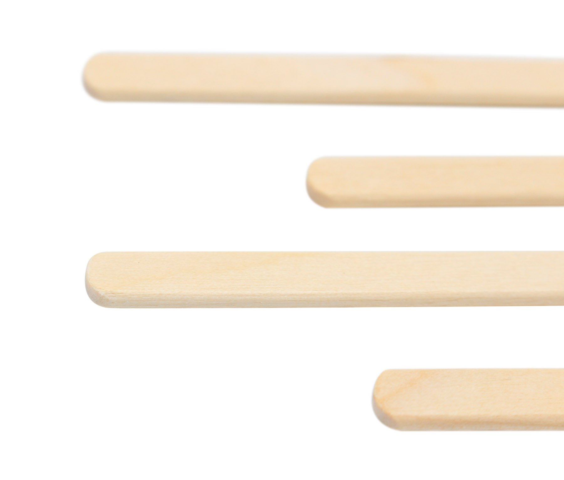 Eco-Friendly Disposable Wooden Coffee Stir Sticks - 5.5 Inch, 200 Pcs - Perfect for Coffee Shops, Offices & Home Use