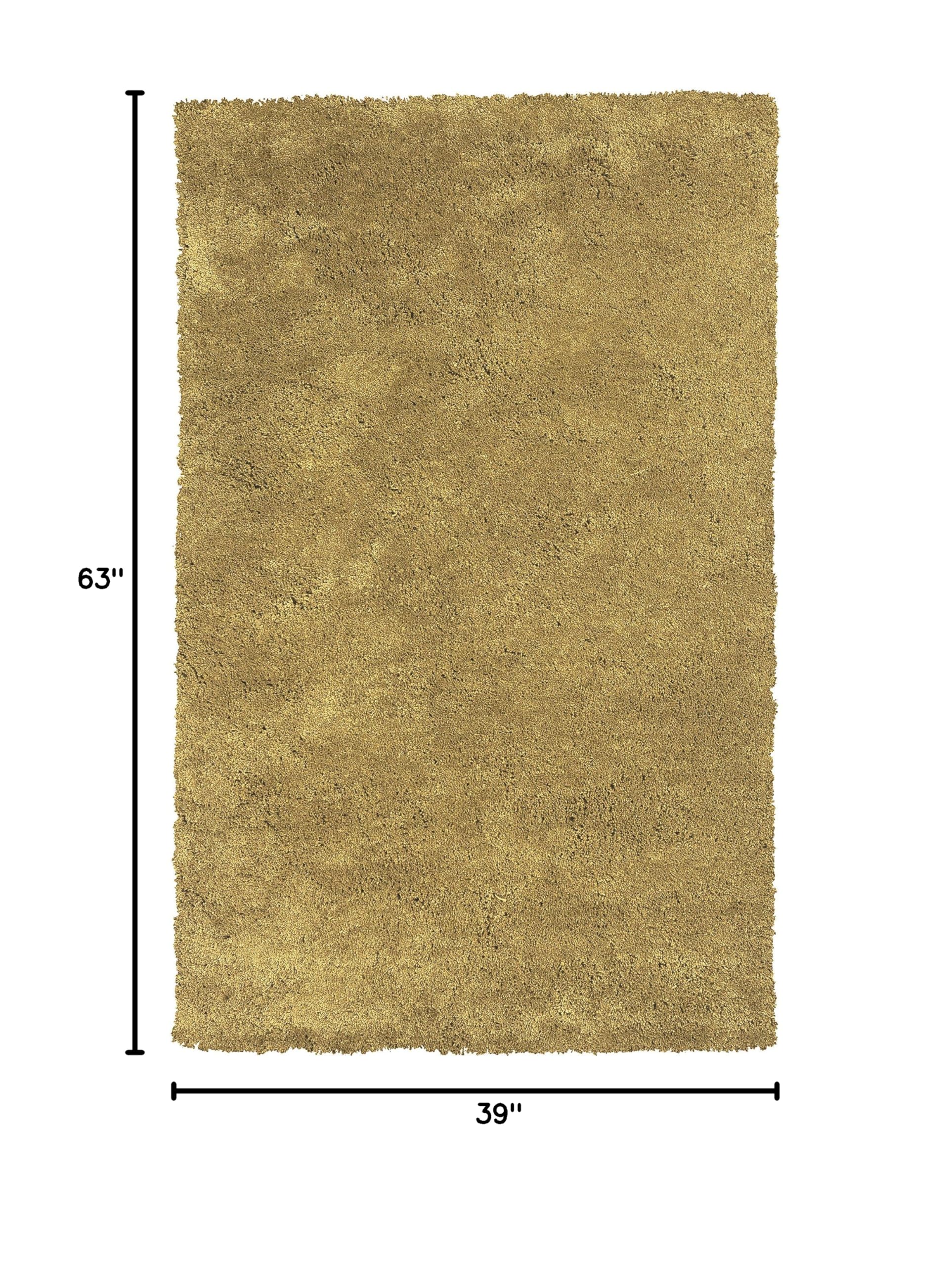 Premium KAS Shag Area Rug 3'3