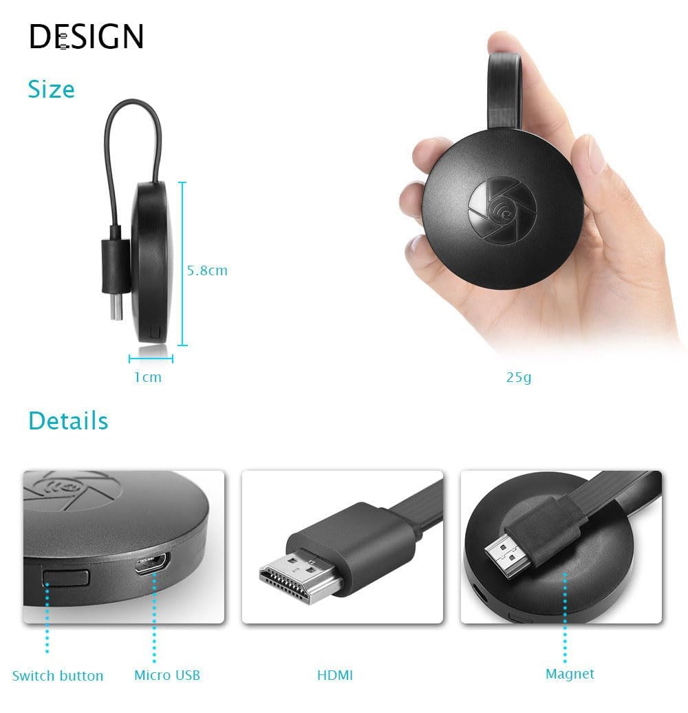 Seurico Android TV Box - Wireless Streaming Media Player with Free Live TV Channels & Screen Mirroring for Home Entertainment & Movie Nights