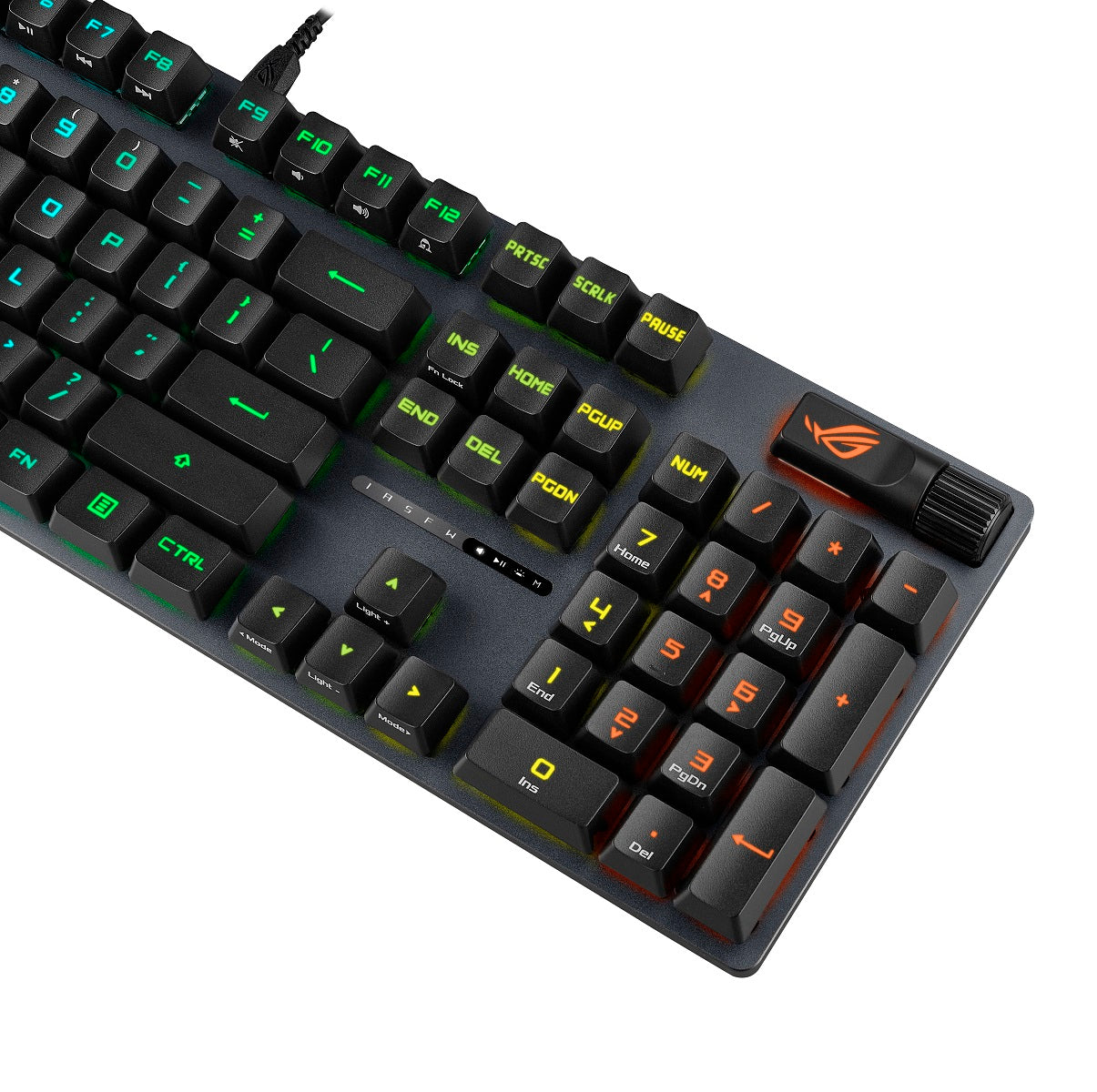 ASUS ROG Strix Scope II RX Optical Mechanical Gaming Keyboard with Blue Switches - Perfect for Competitive Gaming & Typing