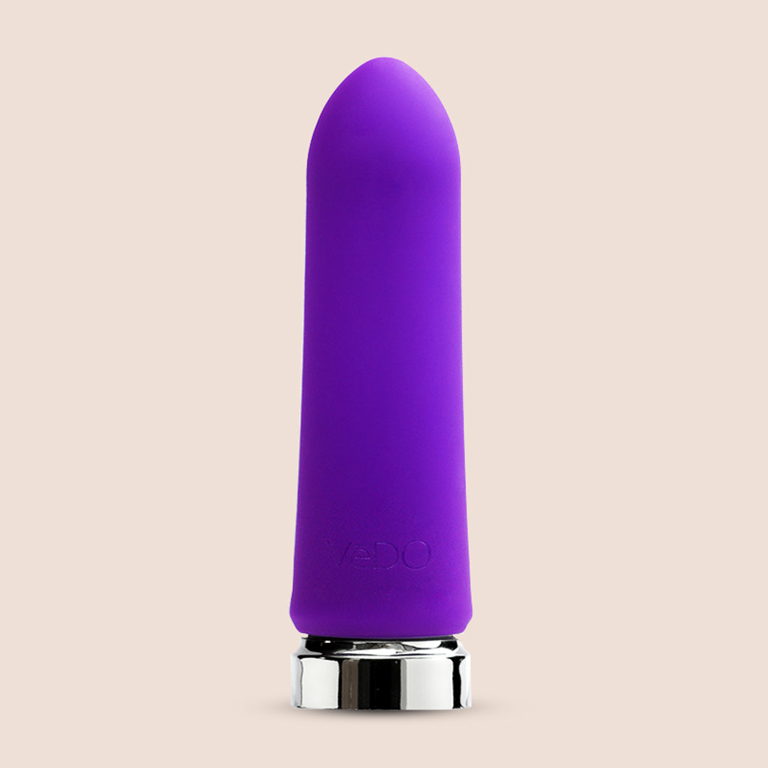 VeDO Bam Rechargeable Bullet Vibrator - 10 Powerful Vibration Modes, USB Charging, Waterproof Design for Sensual Pleasure | Perfect for Solo Play & Couples Intimacy