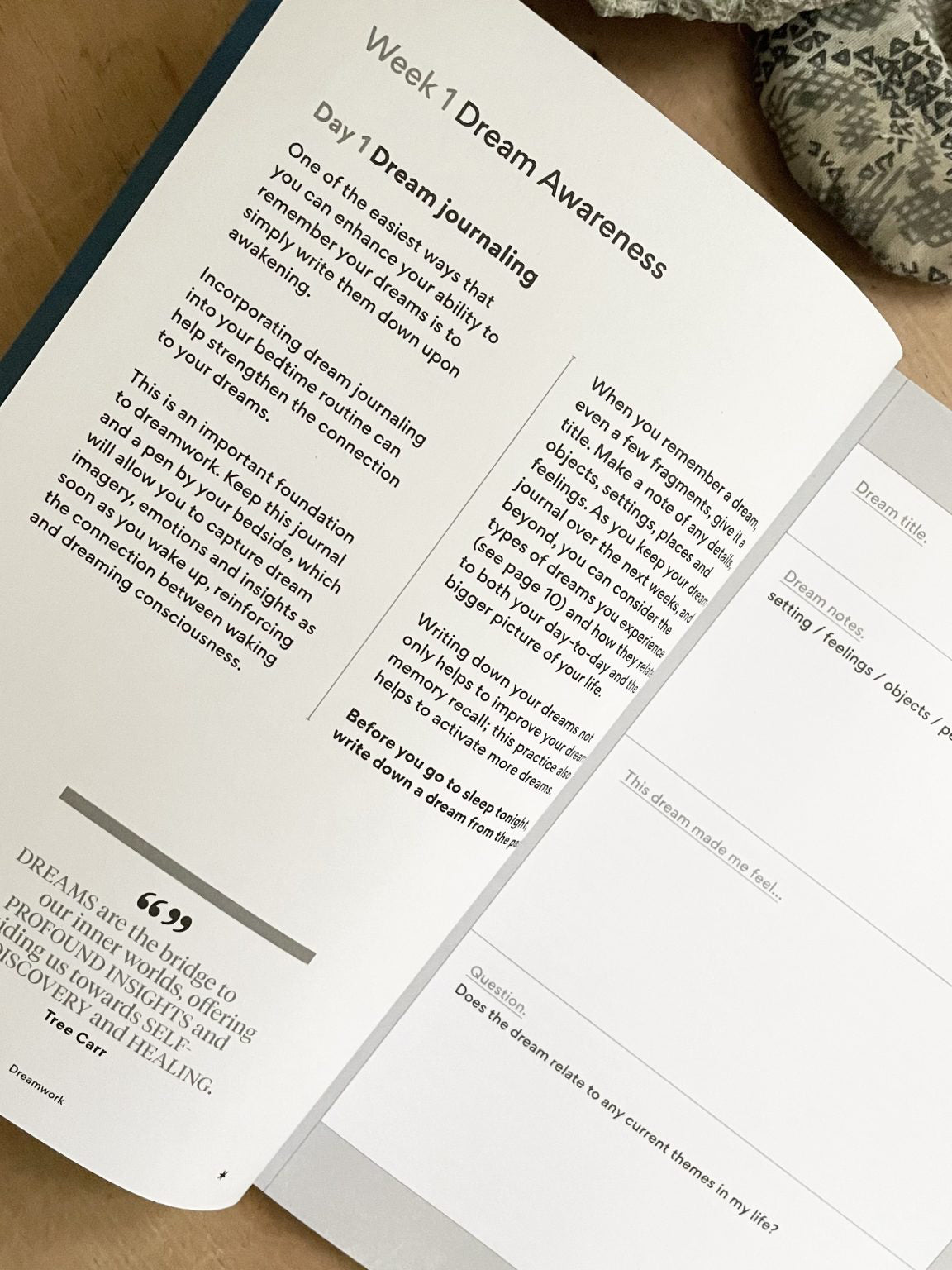 The Inner Work Project Journal - Dreamwork & Self-Discovery Notebook for Personal Growth, Therapy & Mindfulness Practice | Perfect for Therapy Sessions, Dream Analysis & Daily Reflection