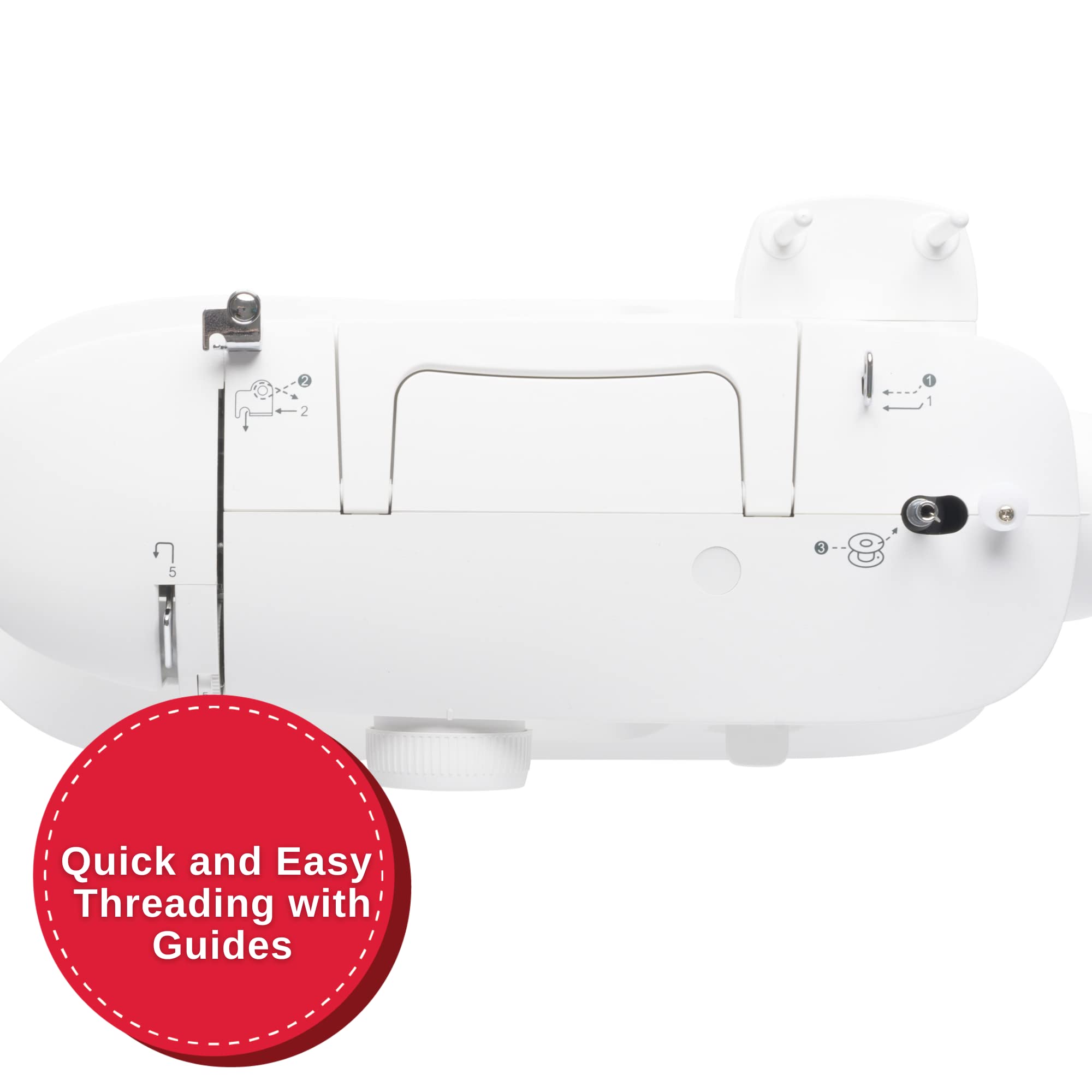 SINGER M1500 Lightweight Portable Sewing Machine with 57 Stitch Patterns, LED Light & Buttonhole Function | Complete Accessory Kit Included | Perfect for Quilting, DIY Crafts, Clothing Repair & Home Mending Projects