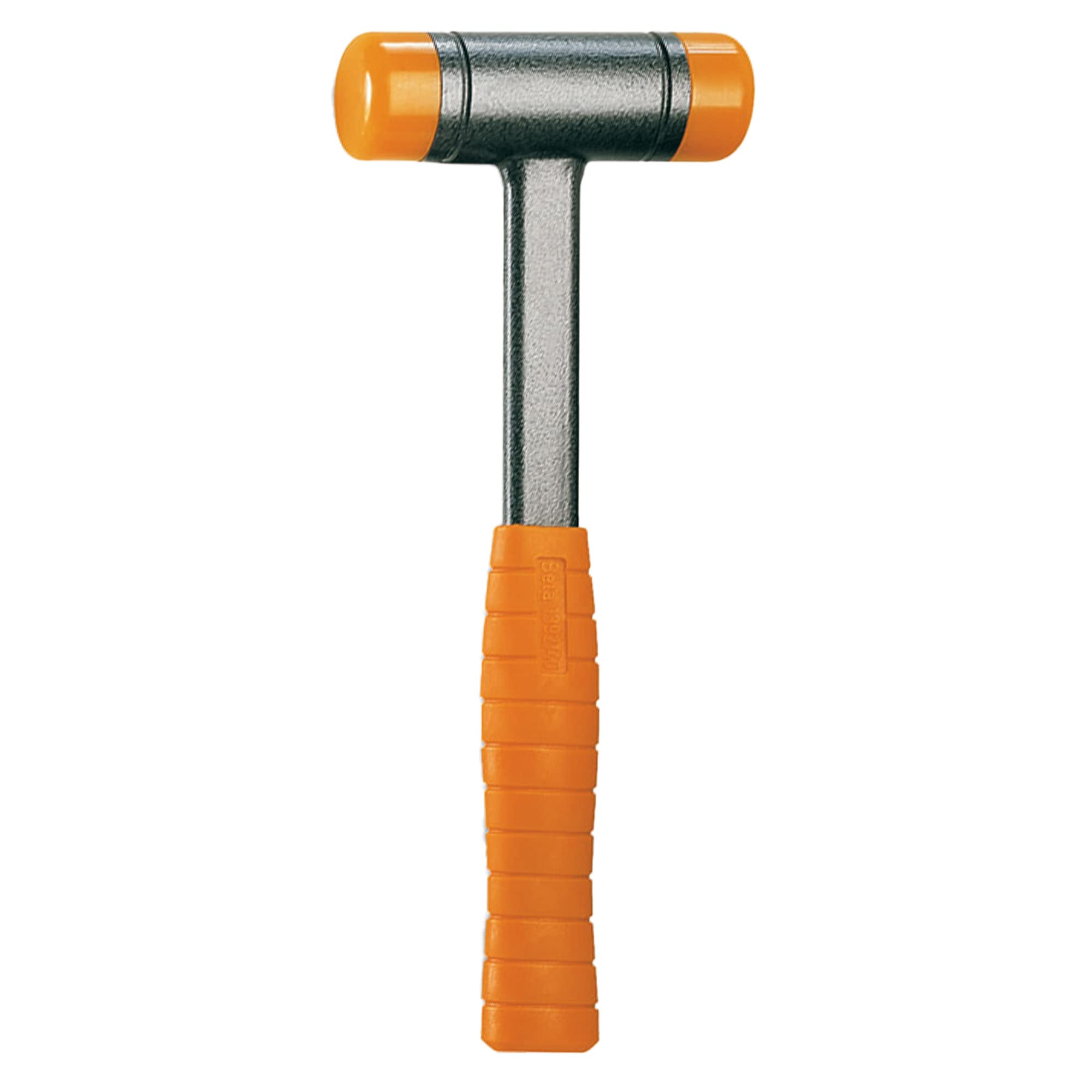 Beta 1392 Dead-Blow Hammer with Interchangeable Plastic Face & Steel Shaft - 60mm Face for Automotive, Woodworking, and Metalworking Projects