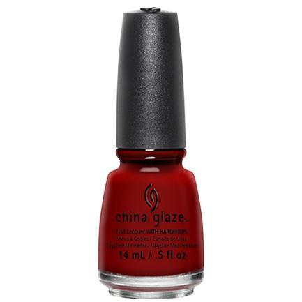 China Glaze #77011 China Rouge Nail Polish 0.5 oz - Long Lasting High Shine Lacquer for Salon Quality Manicures & Pedicures at Home