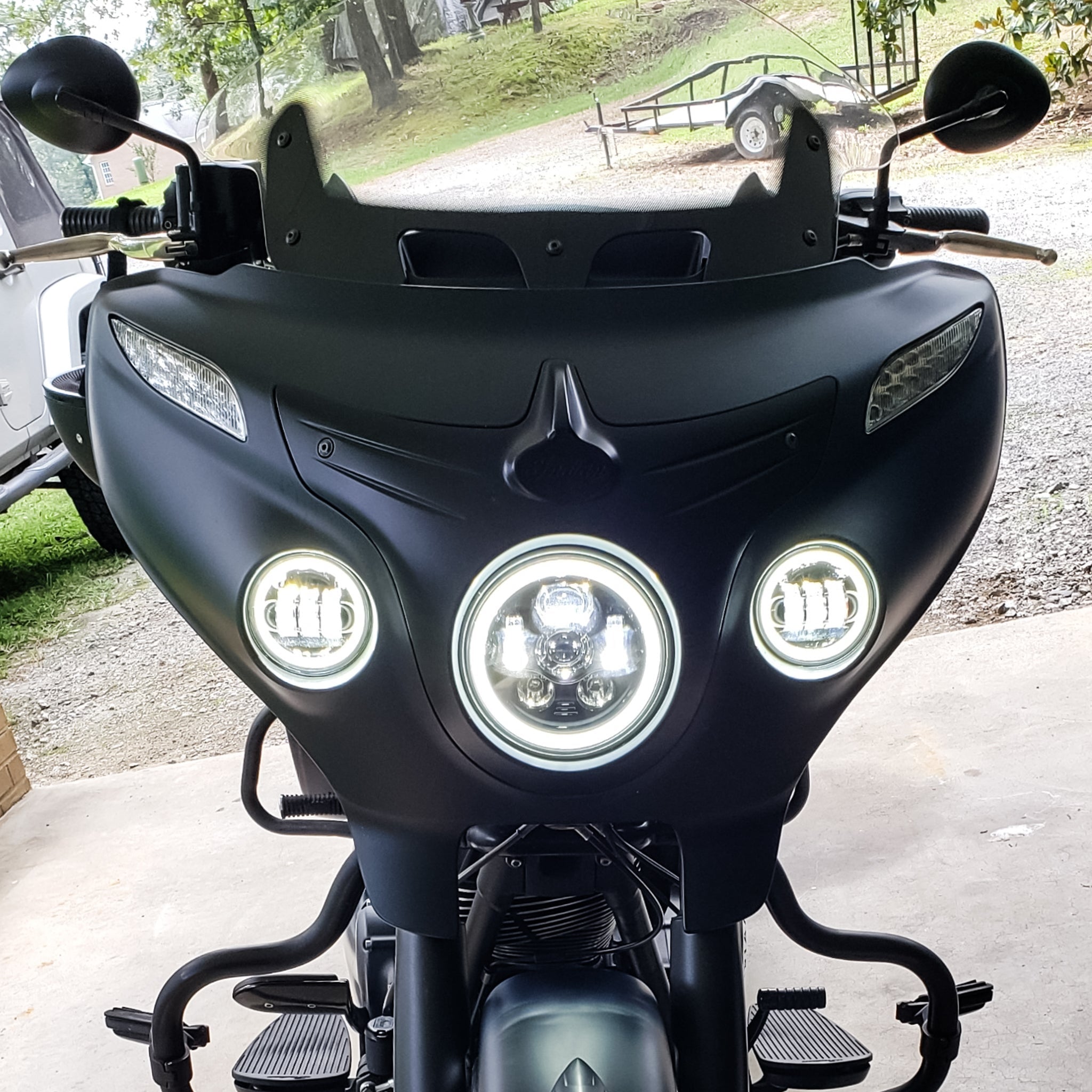 Eagle Lights 7 LED Headlight & 4.5