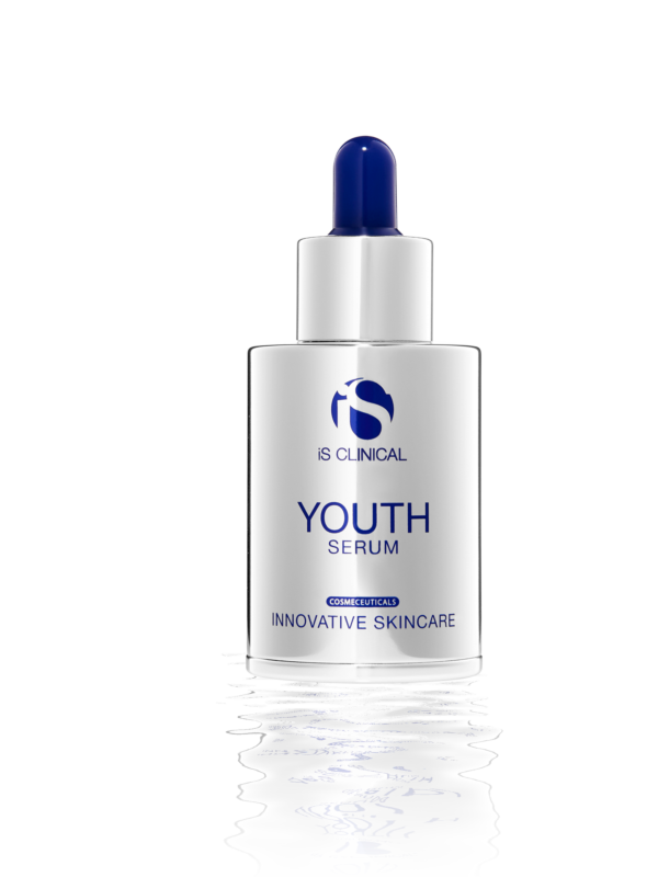 iS Clinical Youth Serum - Anti-Aging Face Serum with Hyaluronic Acid & Vitamin C for Wrinkles & Fine Lines - Perfect for Daily Skincare Routine & Nighttime Use