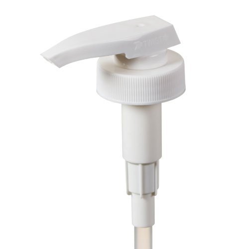 100-Pack White TBA Dispenser Pump for 1 Gallon Containers - Universal Fit for Most Gallon Bottles of Shampoo, Conditioner & Liquid Soap | Ideal for Salons, Spas & Bulk Refill Stations