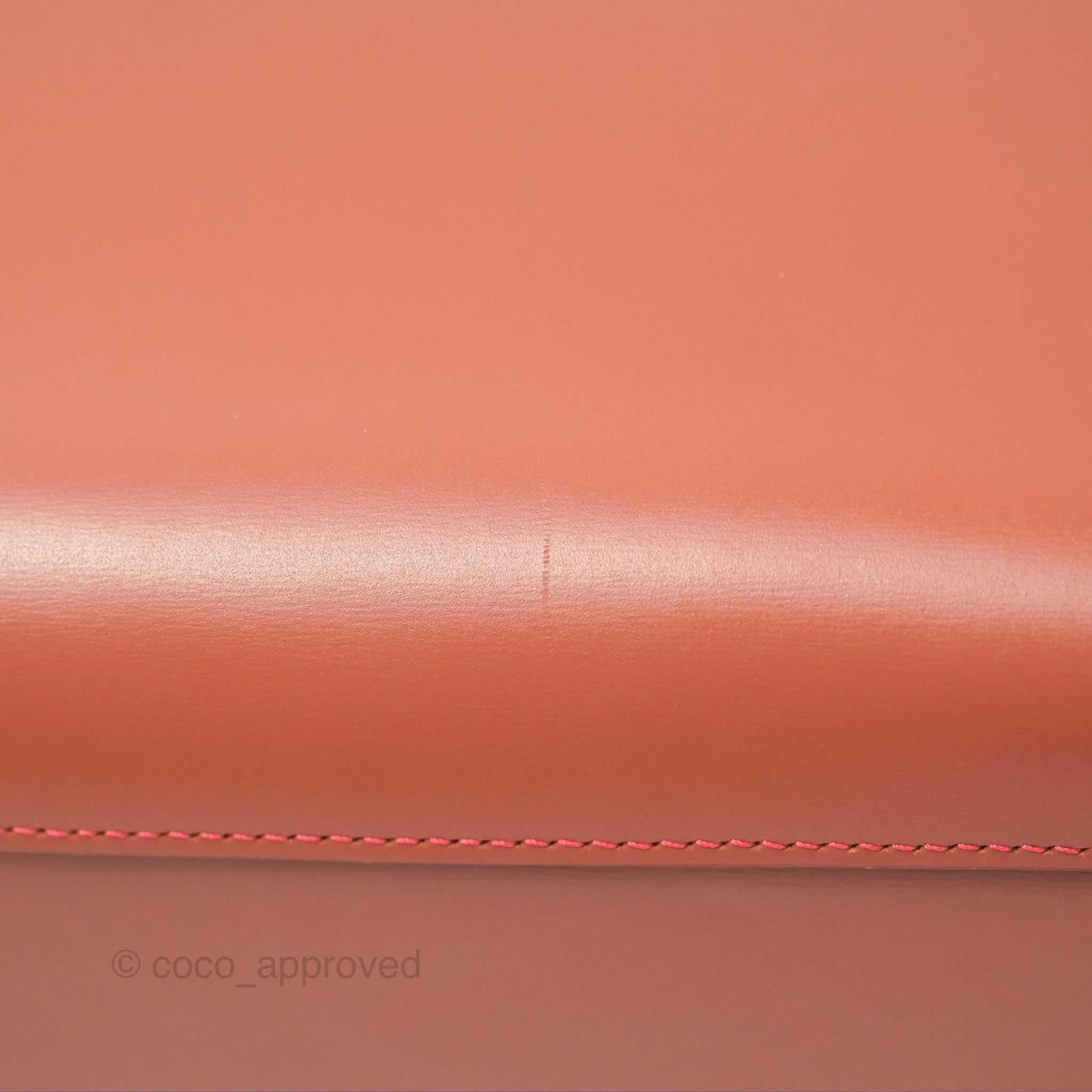 Celine Micro Belt Bag in Terracotta | Smooth Leather with Gold Hardware | Perfect for Work, Travel & Everyday Use