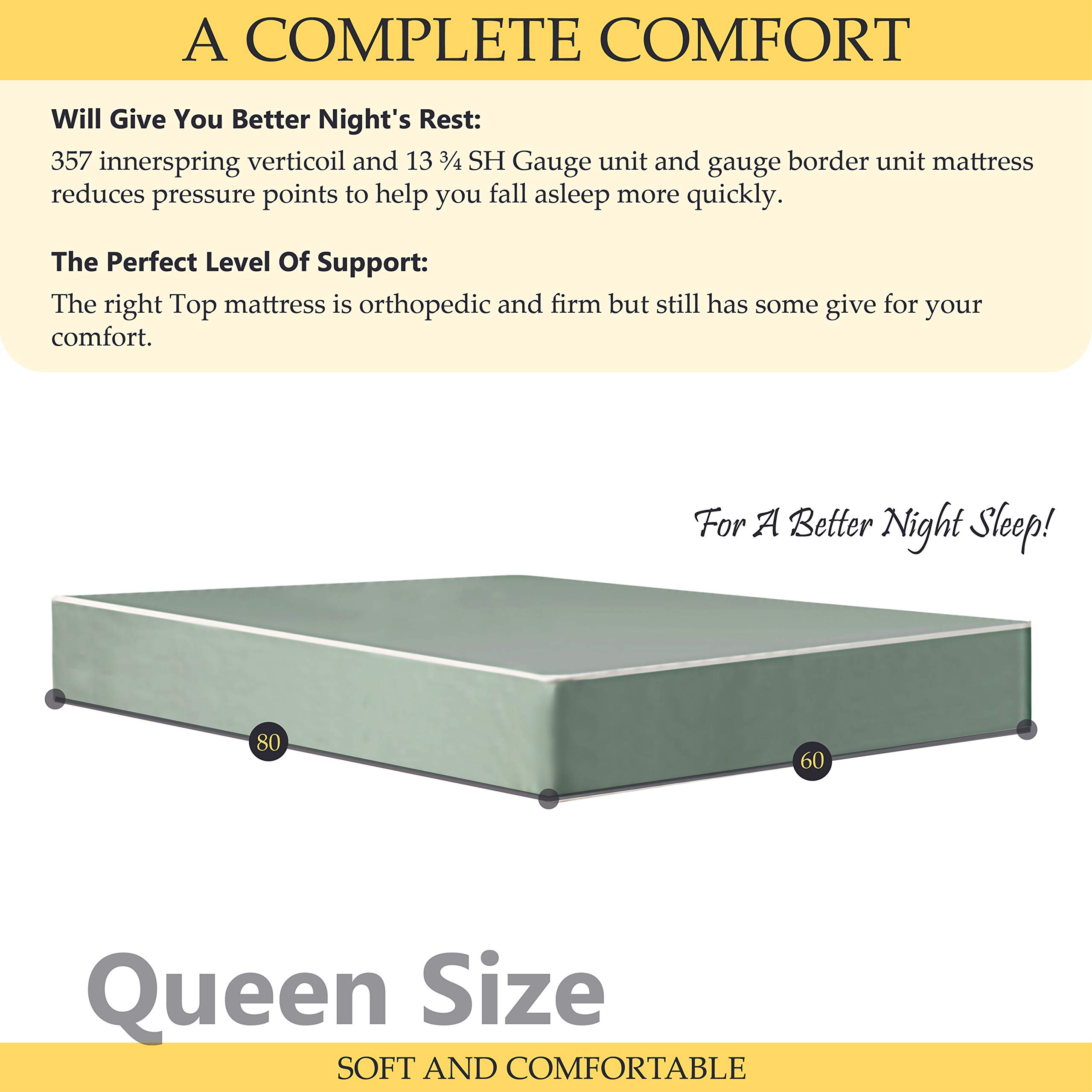 Firm Double-Sided Waterproof Vinyl Innerspring Mattress 8