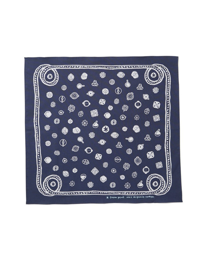 Organic Cotton Dot Bandana - Soft & Breathable Fashion Scarf for Women & Men - Perfect for Outdoor Activities, Travel, and Casual Style