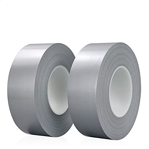 Heavy Duty Industrial Strength Gray Duct Tape - 5 Roll Multi Pack (100 Yards x 2 Inch) for Home Repair, Carpet Binding, DIY Projects, Bundling & Professional Use | Waterproof, Strong Adhesive for Emergency Fixes, Sealing & Crafting
