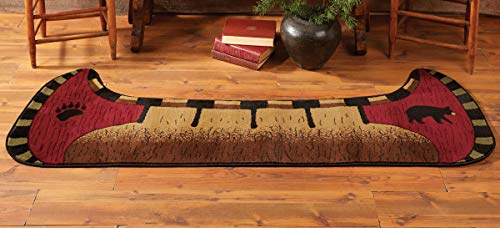 Bear Canoe Rug