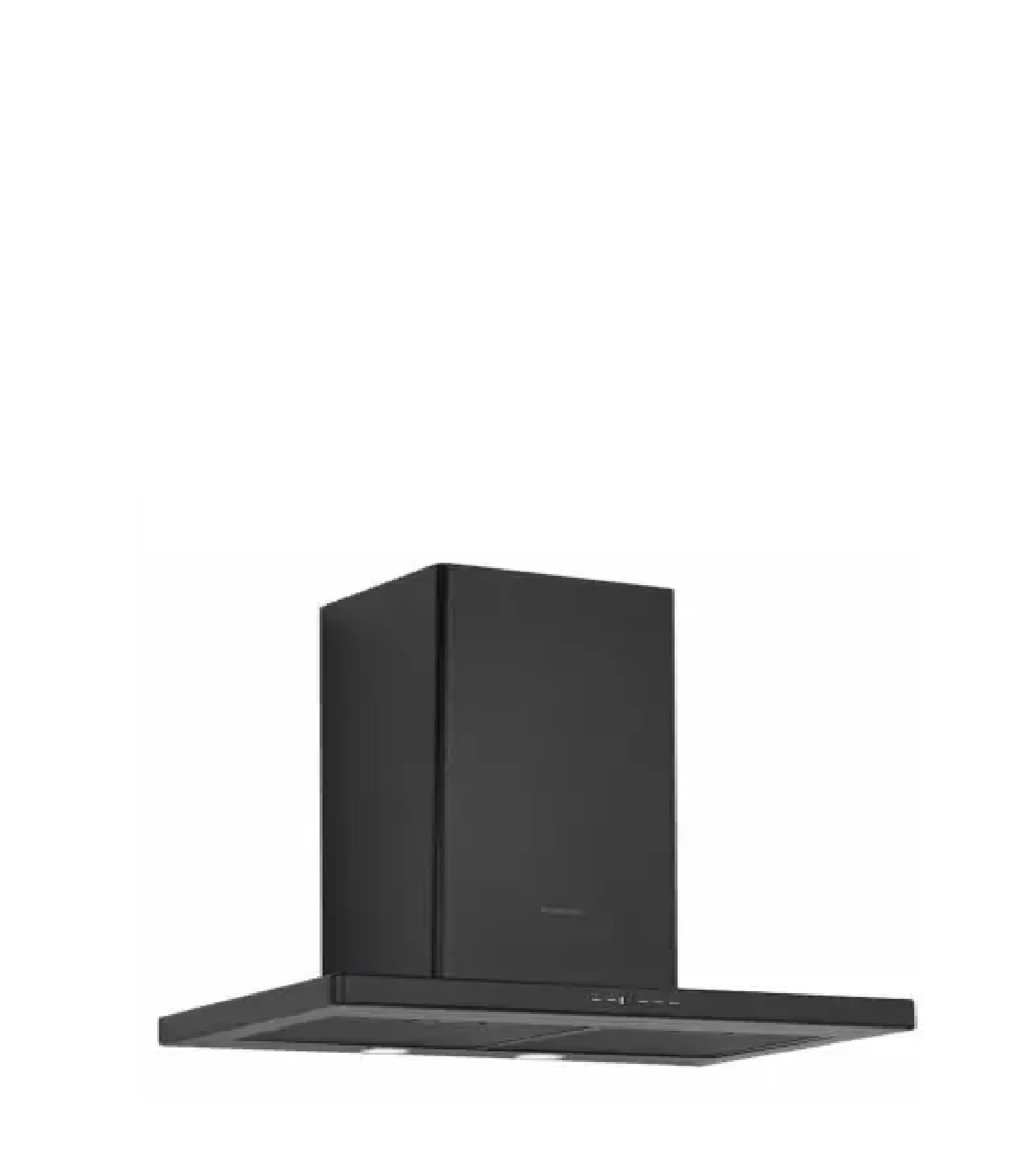 Silverline Hood 3122 - 90cm Black Range Hood for Kitchen, Stainless Steel Ventilation with Powerful Extraction - Perfect for Home Cooking and Smoke Removal