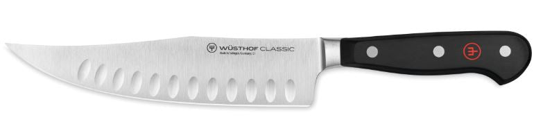 Classic 7 Craftsman Hollow Knife - Premium Stainless Steel Kitchen Knife Set for Professional Chefs & Home Cooking | Perfect for Slicing, Dicing & Food Prep