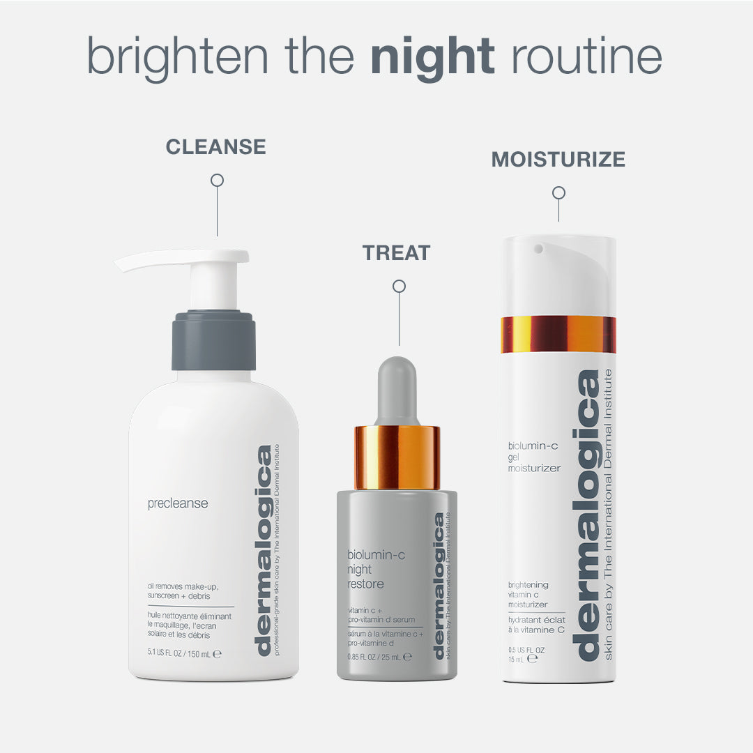 Biolumin C Night Restore Cream - Vitamin C Brightening & Anti-Aging Night Cream for Glowing Skin | Perfect for Overnight Repair & Dark Spot Treatment