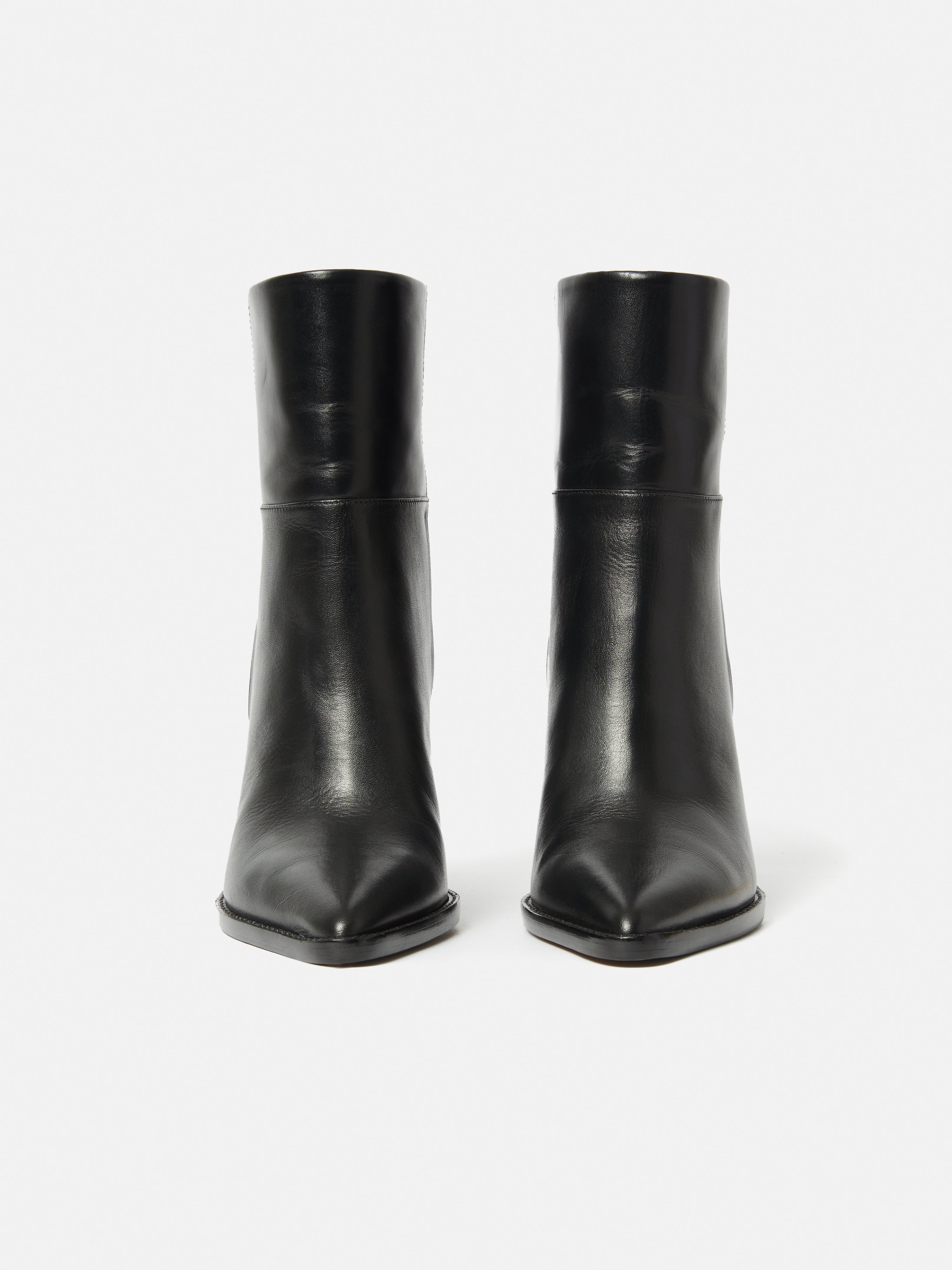 Connaught Women's Black Heeled Boots - Stylish Ankle Boots for Office, Party & Night Out | Comfortable & Fashionable Dress Boots