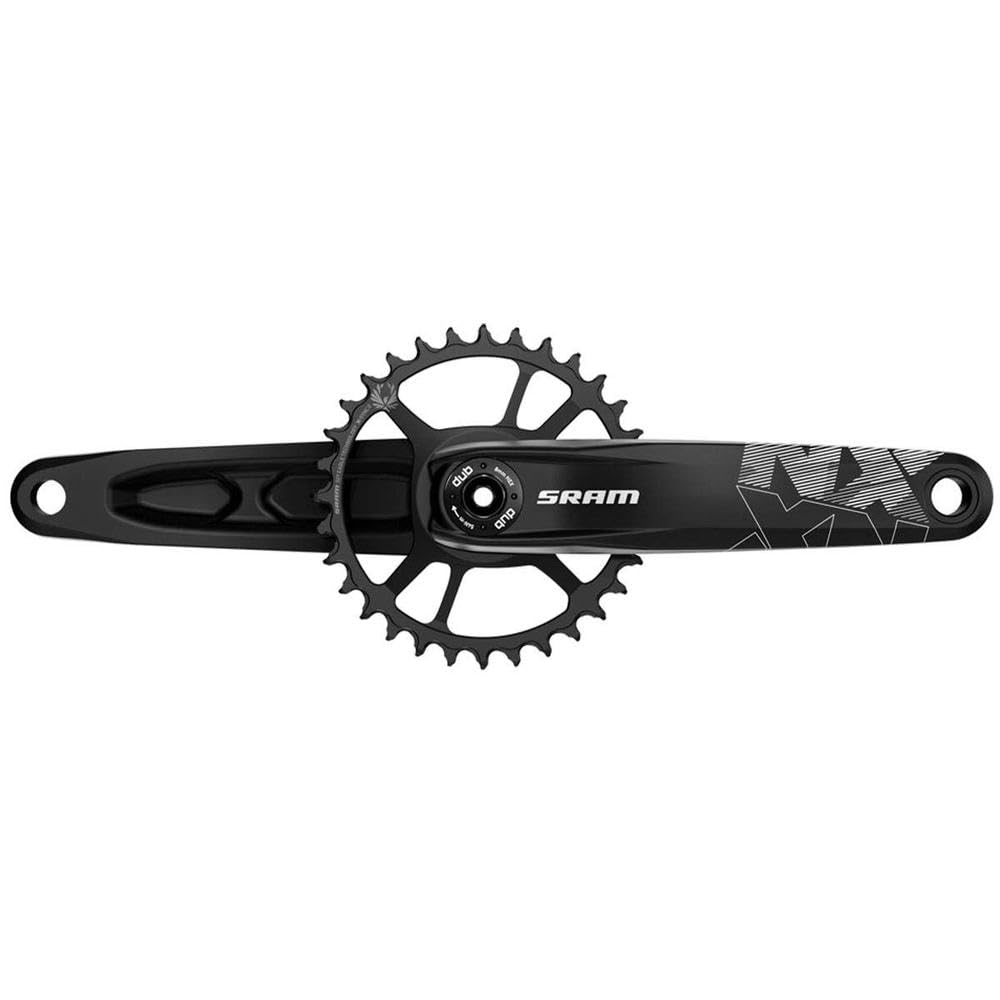 SRAM NX Eagle DUB 32T 12-Speed Mountain Bike Crankset - Black | Compatible with MTB & Trail Bikes for Enhanced Performance on Rough Terrains