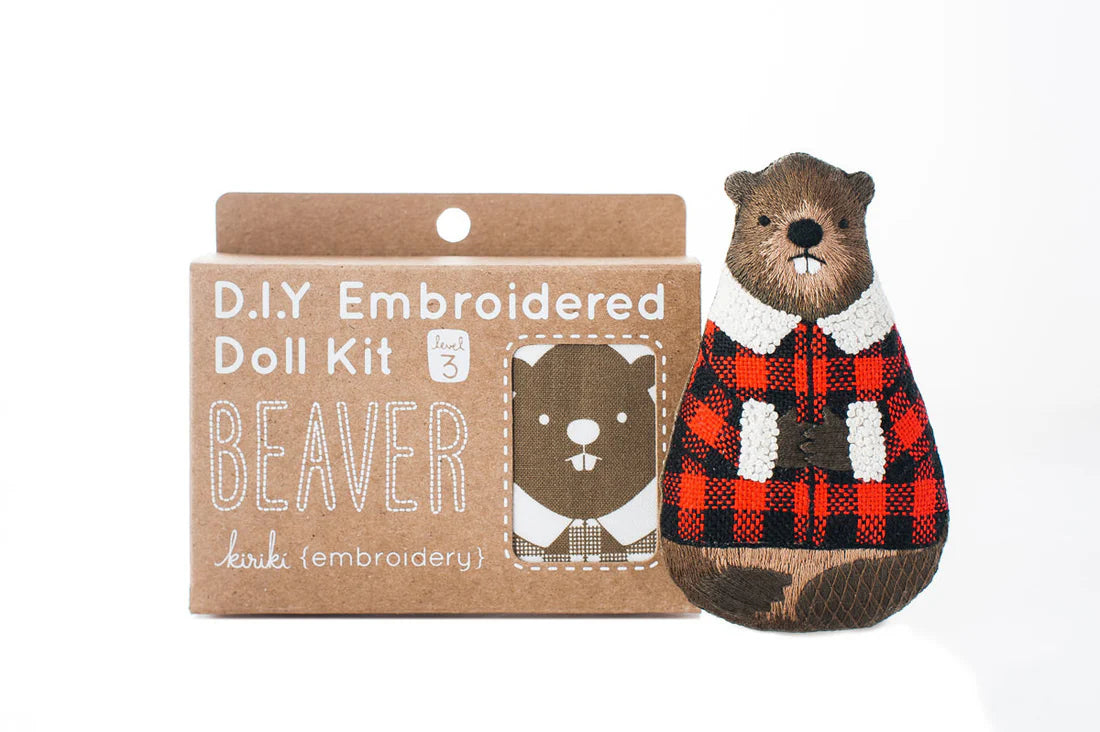 DIY Animal Embroidered Doll Kits for Beginners - Cute Handmade Stuffed Animals Craft Set for Kids & Adults - Perfect for Birthday Gifts, Home Decor, and Creative Sewing Projects