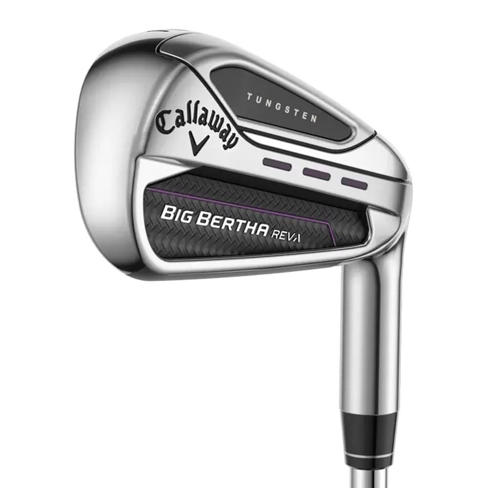 Callaway Golf Big Bertha REVA Women's Iron Set - Premium Golf Clubs for Women with Enhanced Forgiveness & Distance | Perfect for Beginner to Intermediate Female Golfers on the Course