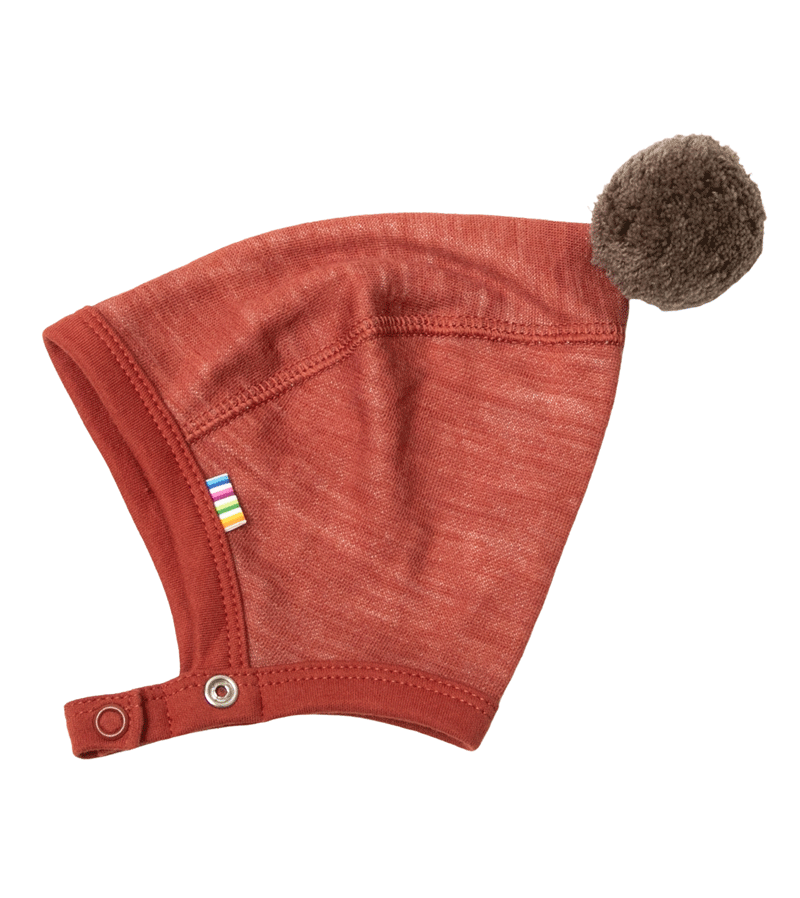 Joha Burnt Ombre Pointed Pom Pom Beanie - Trendy Winter Knit Hat for Women, Cozy & Stylish Cold Weather Accessory - Perfect for Snow Days, Ski Trips & Outdoor Adventures