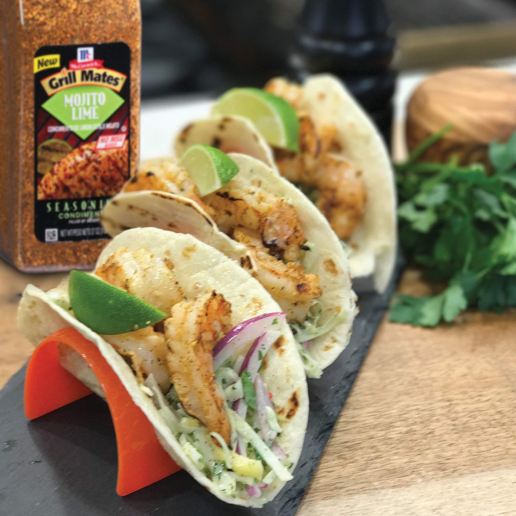 McCormick Grill Mates Mojito Lime Seasoning 27 oz - Premium Mojito Lime Spice Blend for Shrimp Tacos, Chicken Wings, Lamb Chops - Perfect for Grilling, BBQ, and Summer Cookouts