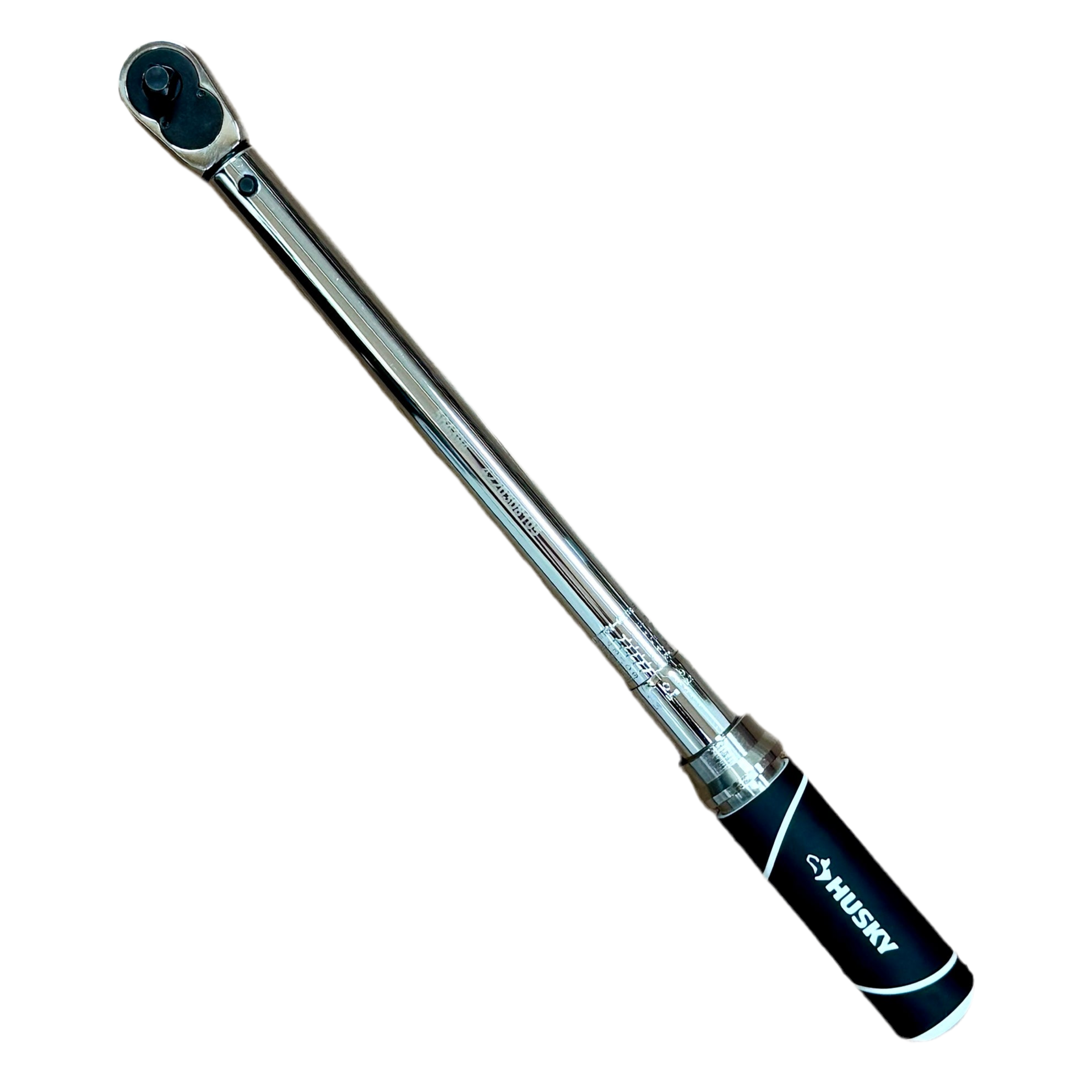 HUSKY 3/8 Inch Drive Click Torque Wrench Set with Hard Storage Case (564394) - Perfect for Automotive Repair, Bike Maintenance & DIY Projects