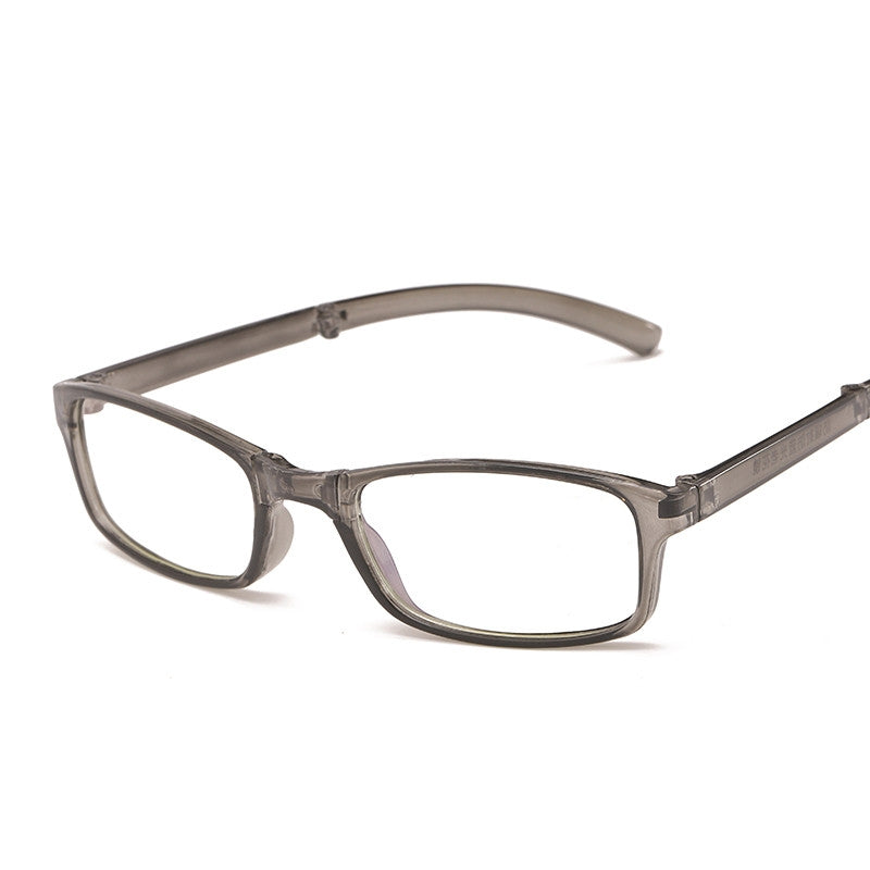 Blue Light Blocking Reading Glasses - Portable Folding Full Frame Anti Eyestrain Glasses for Computer, Office, and Digital Screen Use