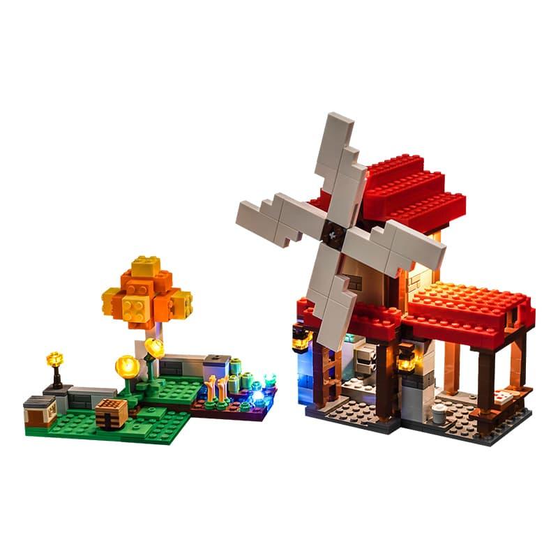 **Best LEGO Minecraft The Windmill Farm 21262 Light Kit - DIY LED Lighting Set for LEGO Builds - Perfect for Home Decoration & Gaming Room Display**