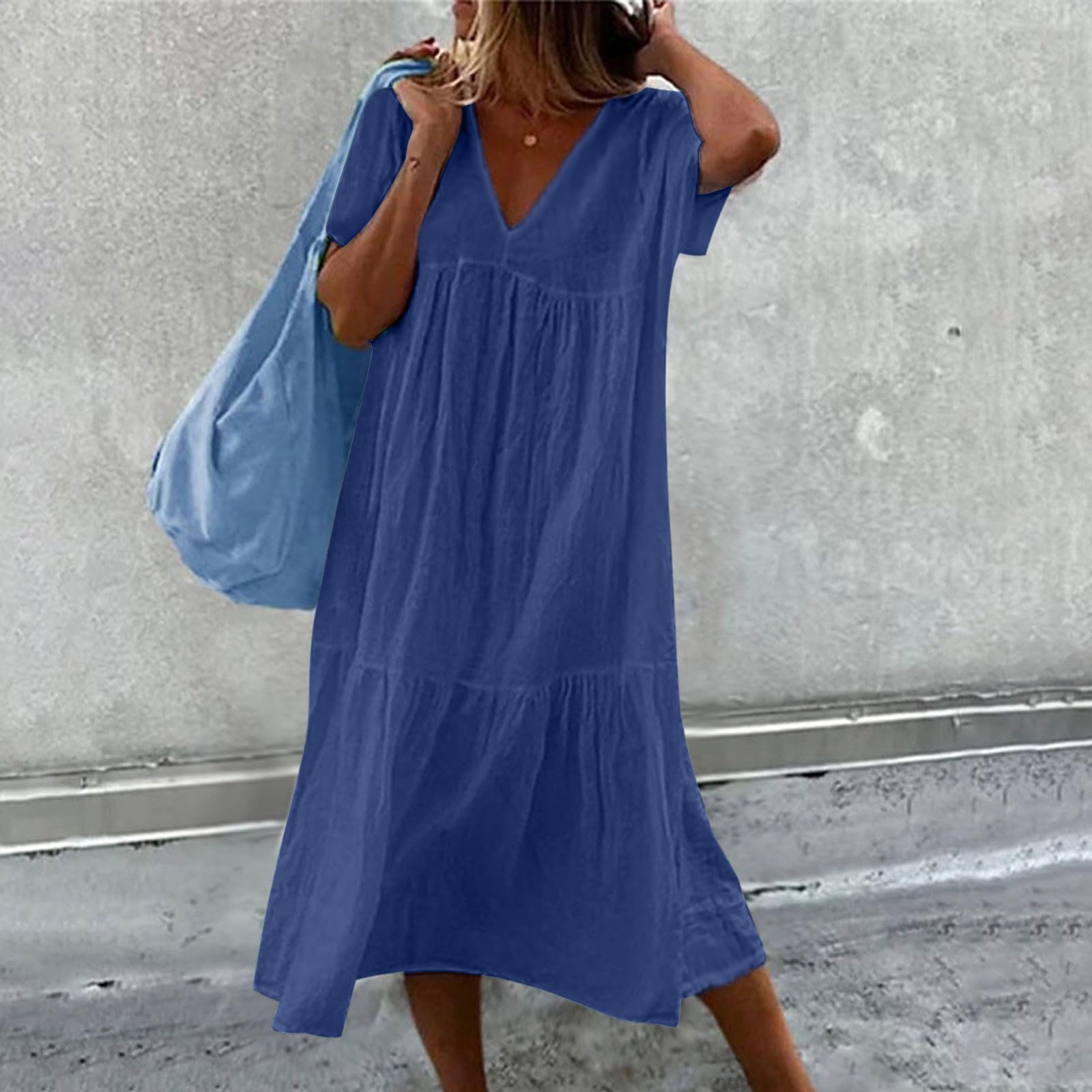 Oelaio Women's Sundresses - Elegant Grade 8 Graduation Dresses, Short Wedding Gowns for Bride, Teen Party Dresses & Fancy Occasion Wear | Perfect for Graduation Ceremonies, Beach Weddings, Summer Parties & Special Events
