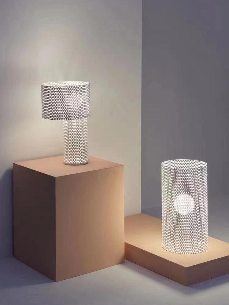 Embrey Modern Table Lamp - Stylish LED Desk Light for Bedroom, Living Room & Office - Warm White & Cool White Dimmable Lighting for Reading & Decor