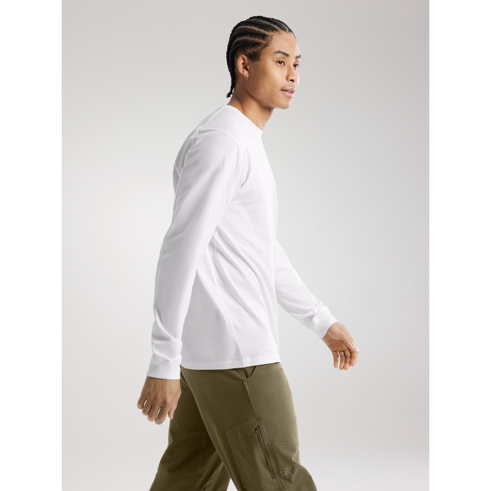 Arc'teryx Men's Kragg SL Cotton Long Sleeve Shirt - Lightweight Hiking & Outdoor Adventure Shirt for Men - Perfect for Camping, Travel & Casual Wear