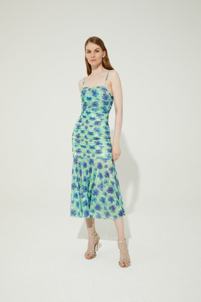 Frida Dress - Stylish Floral Boho Maxi Dress for Women | Perfect for Summer, Beach, and Casual Outings