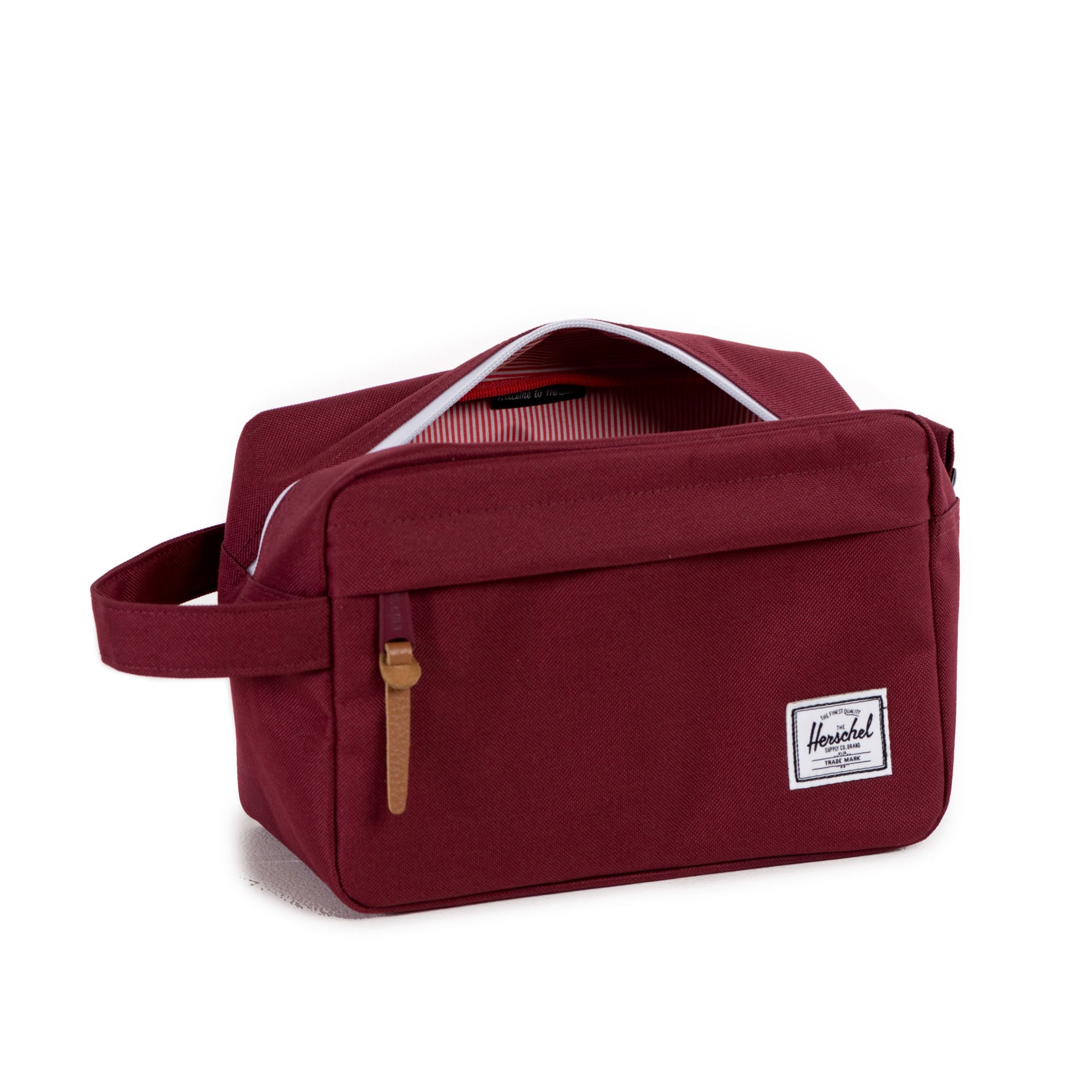 Herschel Chapter Travel Kit - Windsor Wine Cosmetic Bag for Toiletries & Makeup | Perfect for Travel, Gym & Daily Essentials Organization